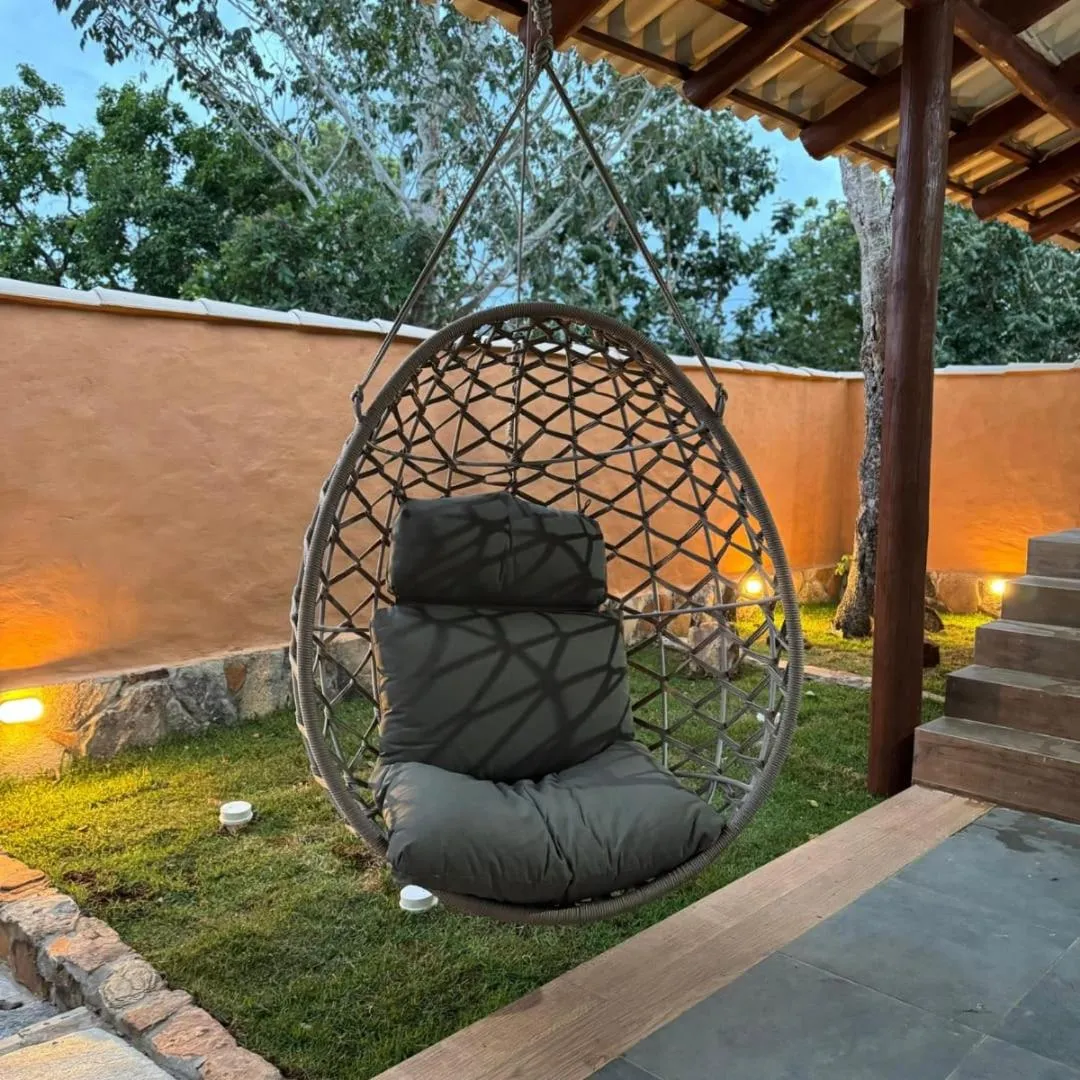 Patio in Pousada Renascer Park