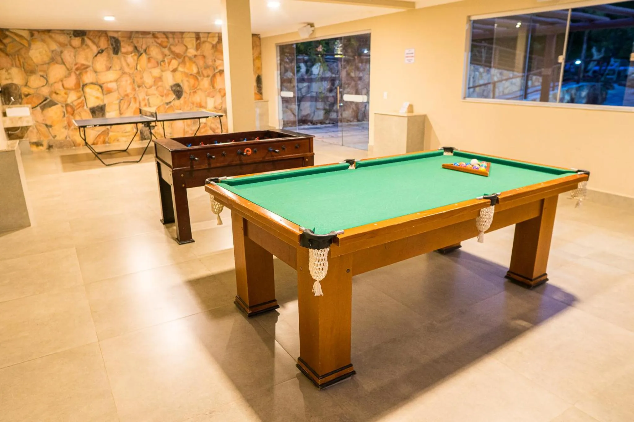Billiard in Pousada Renascer Park