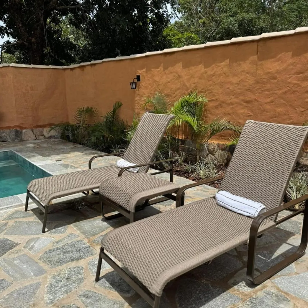 Patio in Pousada Renascer Park