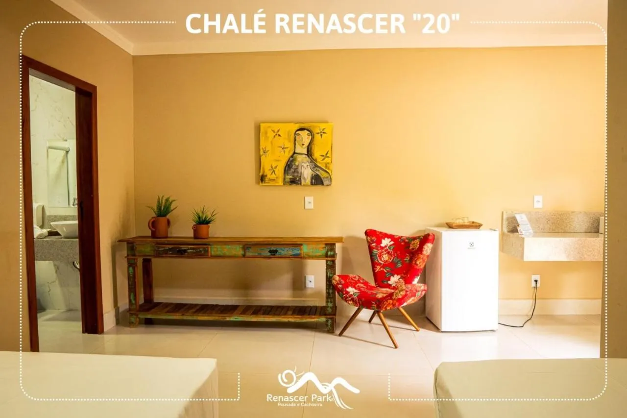 Bedroom in Pousada Renascer Park