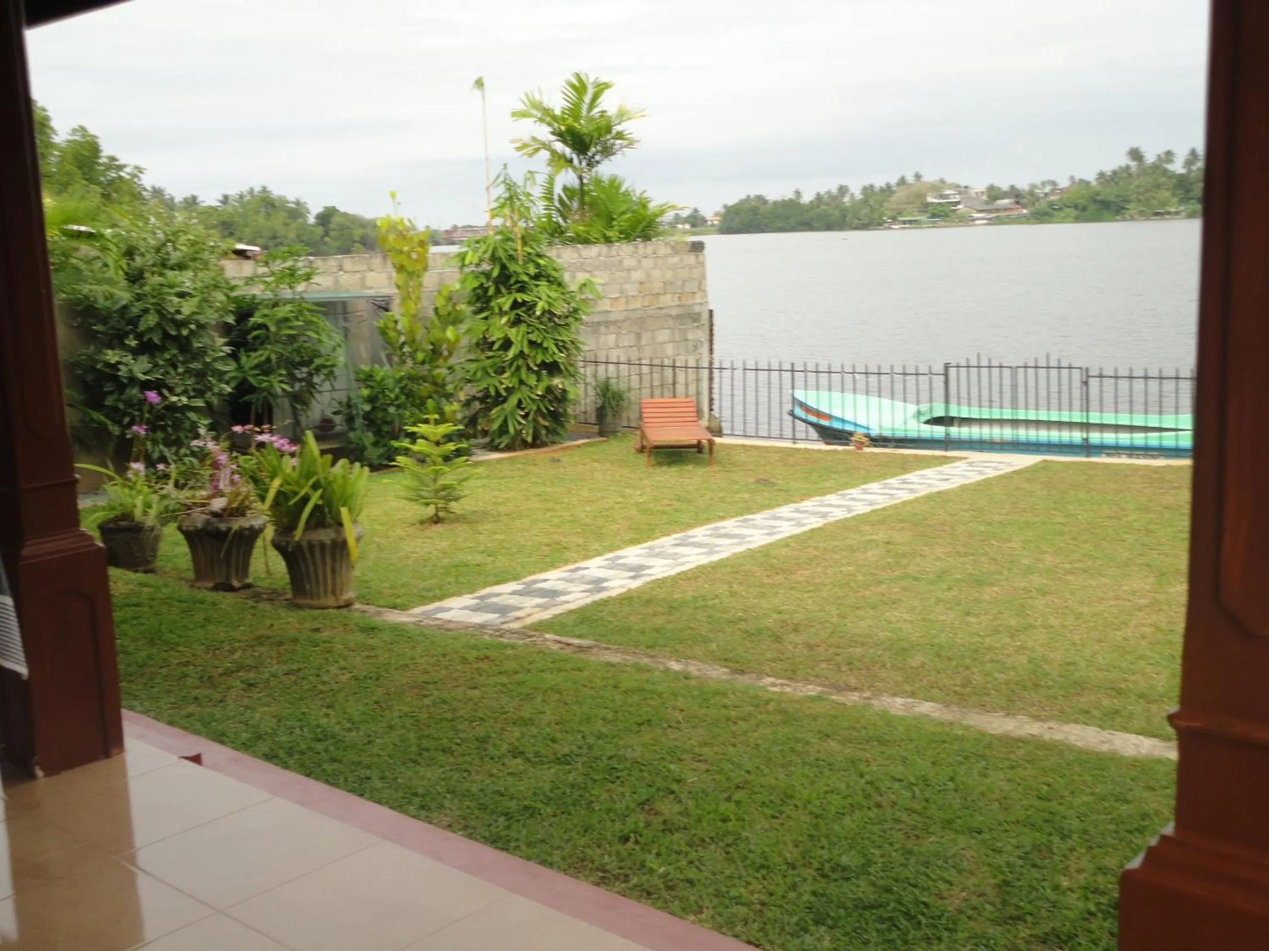 Garden view in Sapara River Guest