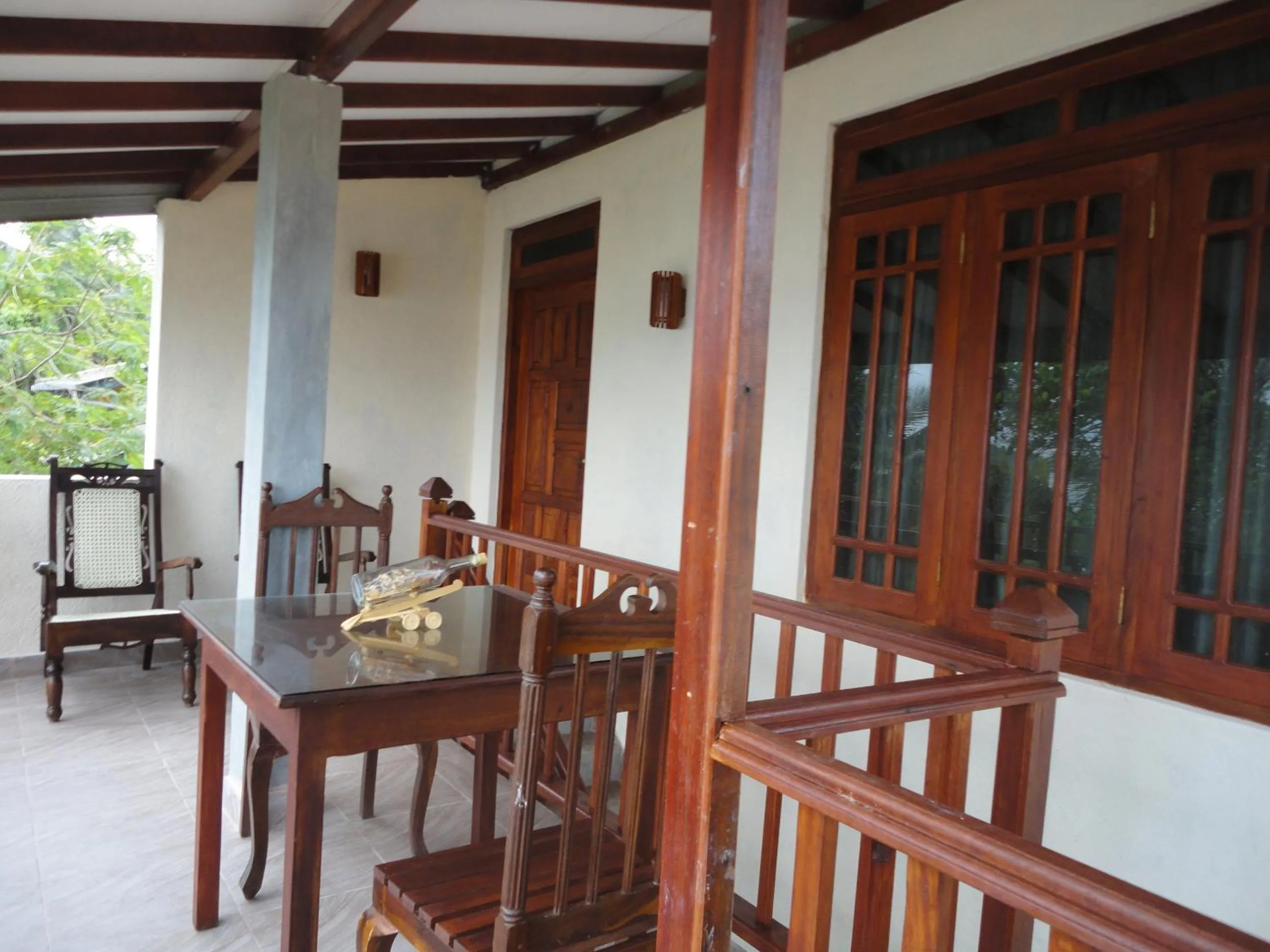 Balcony/Terrace, Dining Area in Sapara River Guest