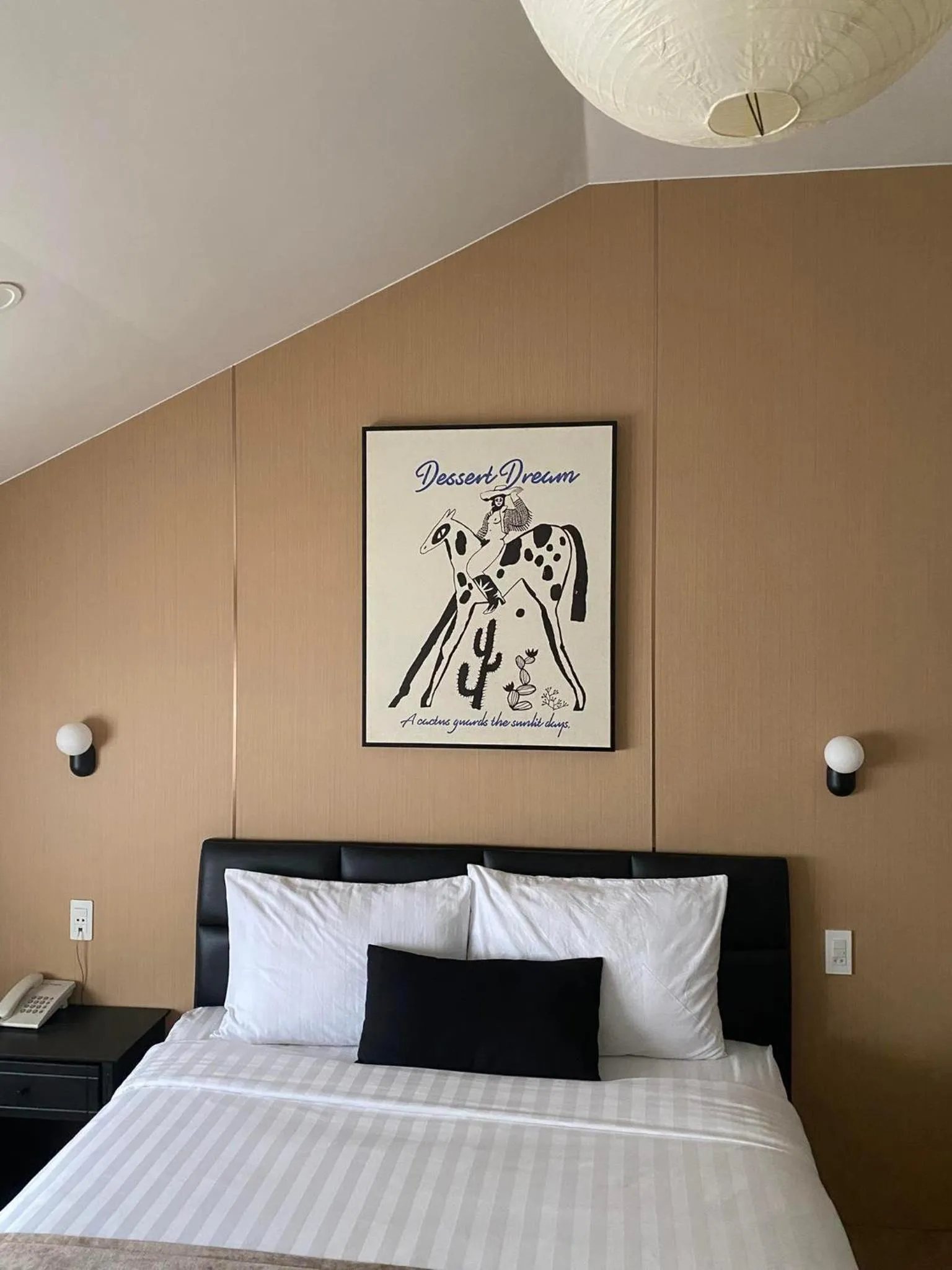 Bed in Ngoc Trai Vang Hotel