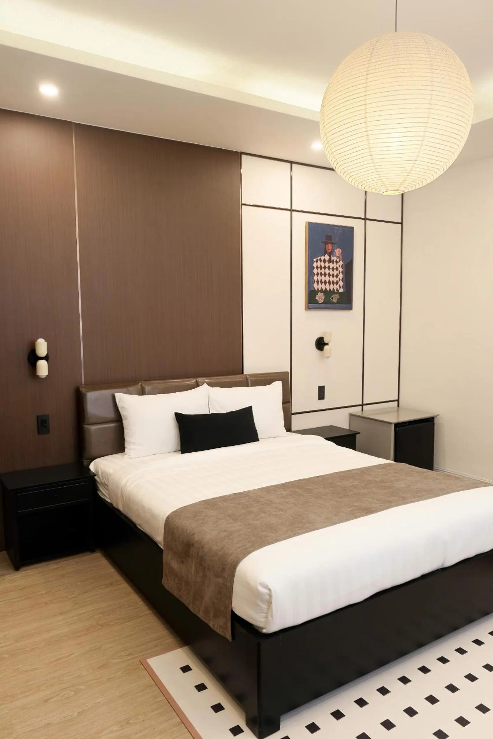 Bed in Ngoc Trai Vang Hotel