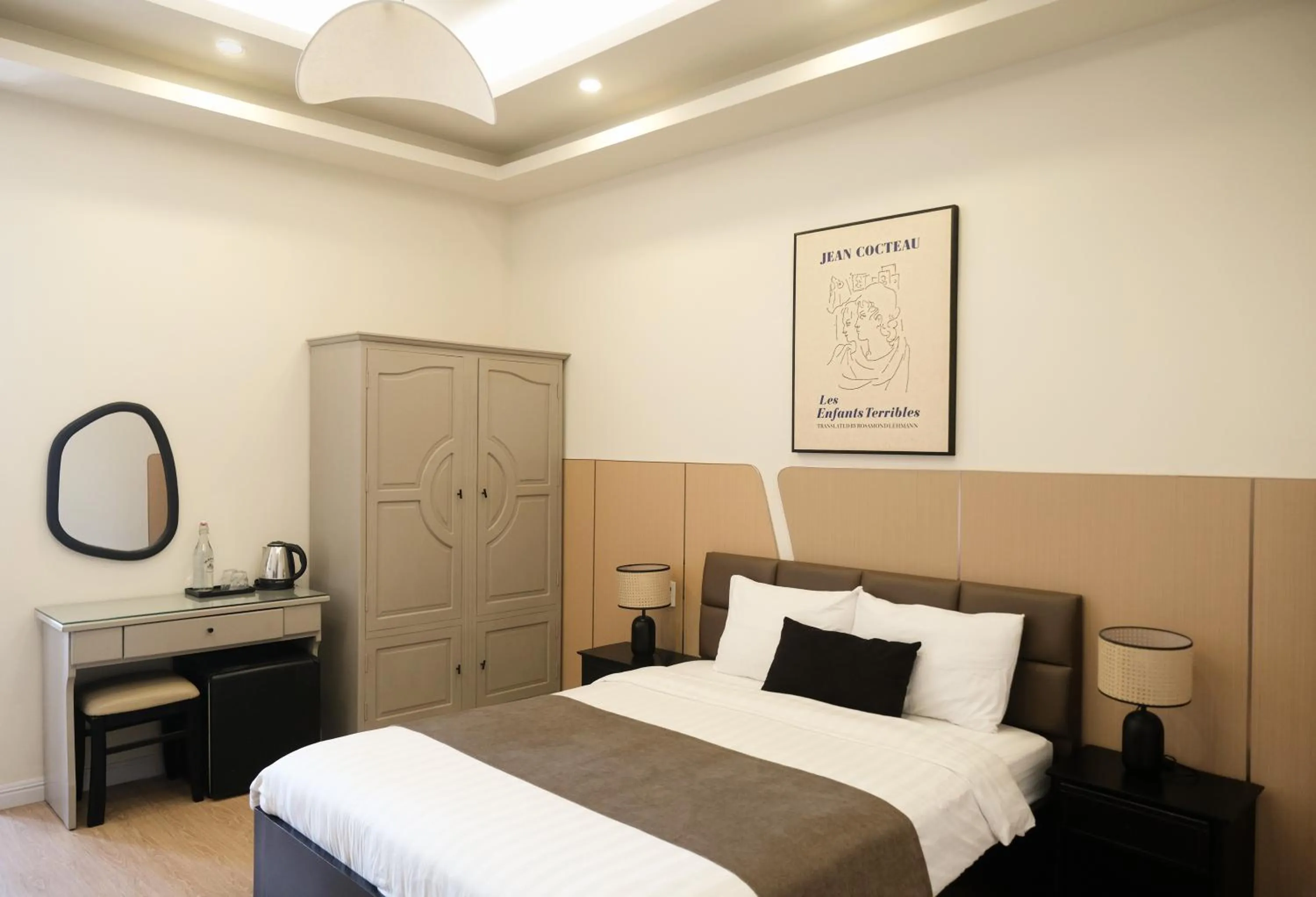 Bed in Ngoc Trai Vang Hotel