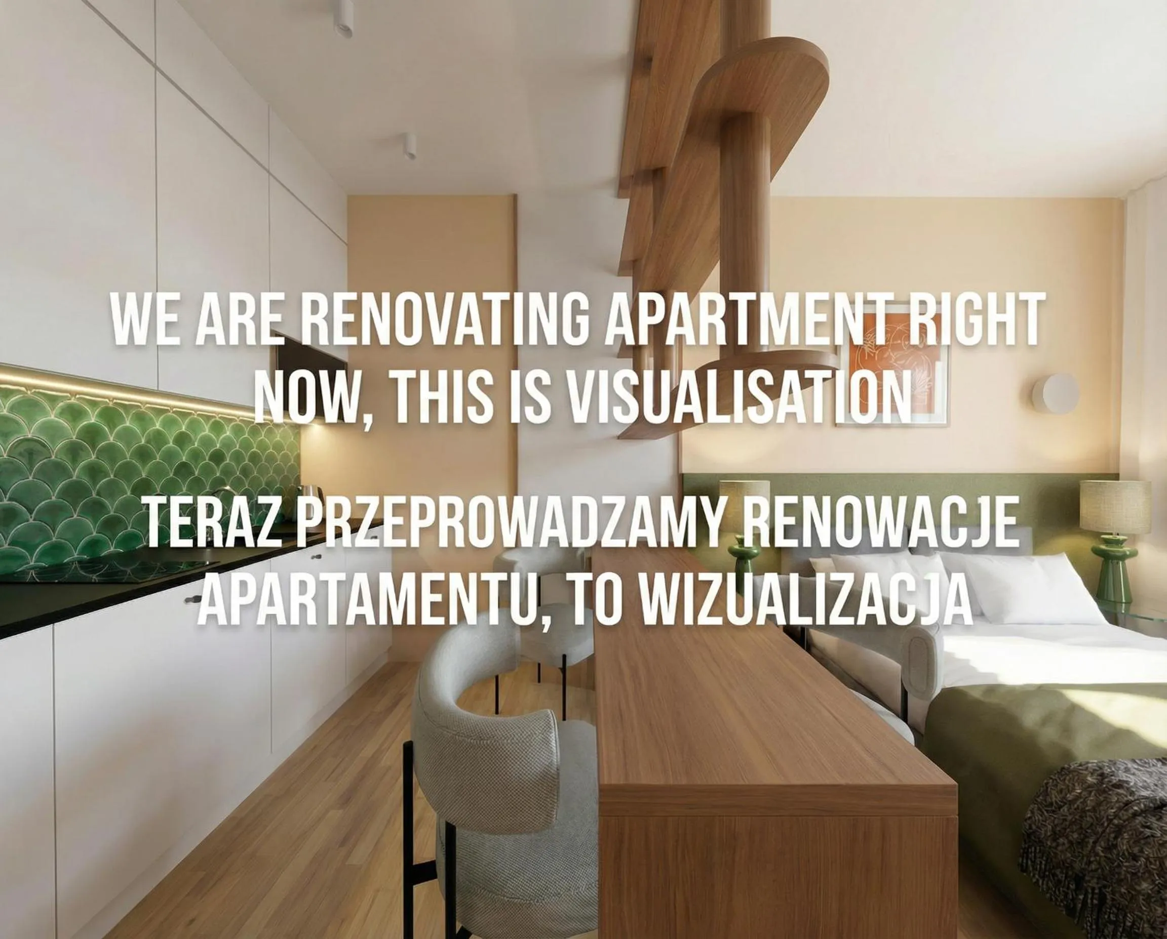 Living room in City Lights Apartments