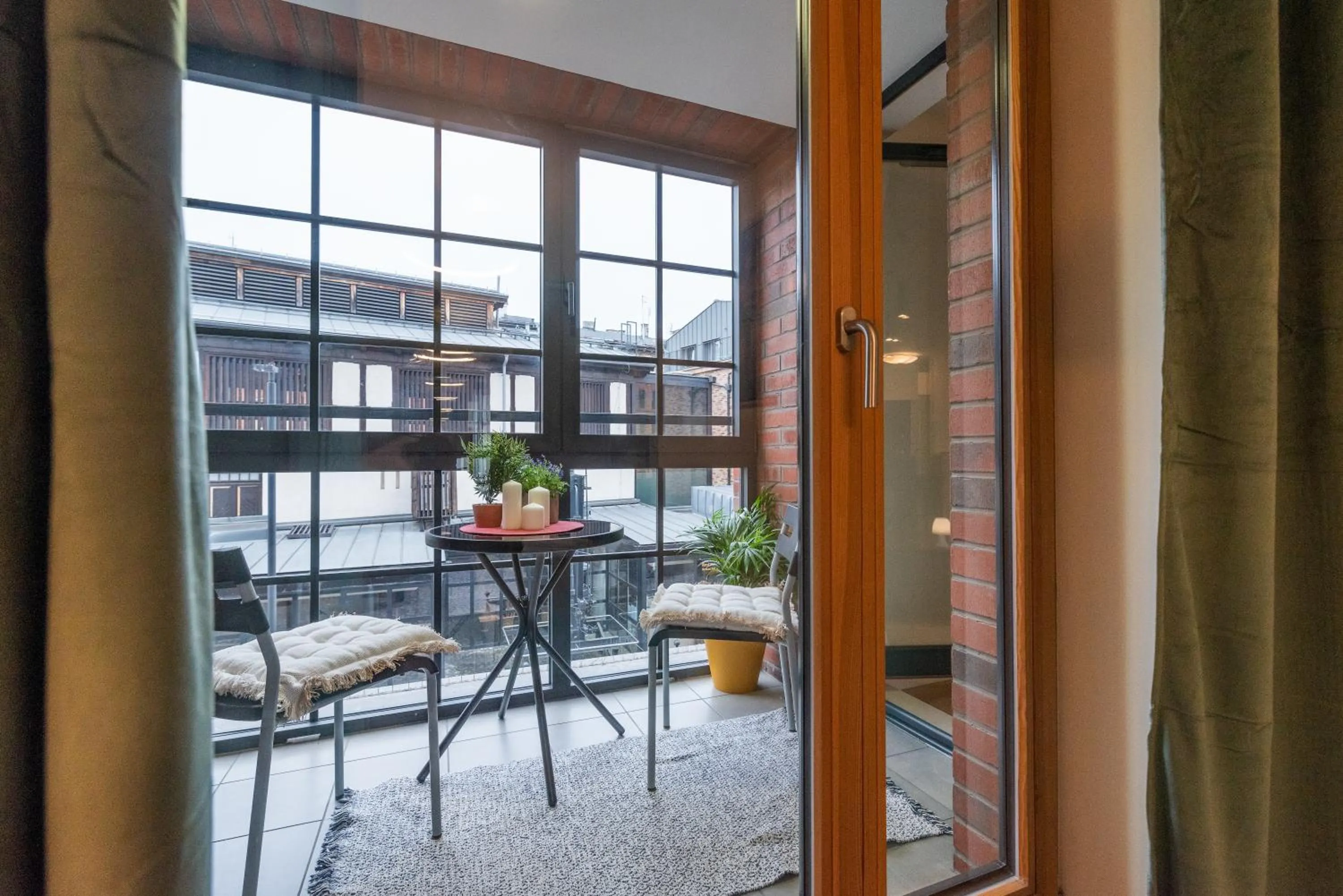 Patio in City Lights Apartments