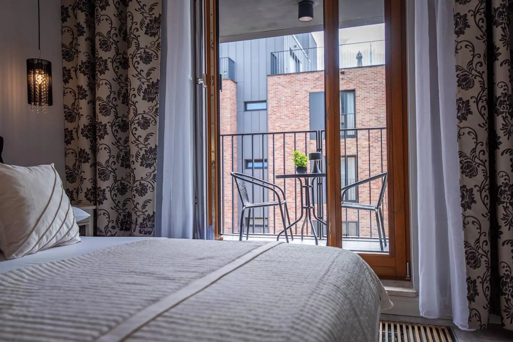 View (from property/room), Bed in City Lights Apartments