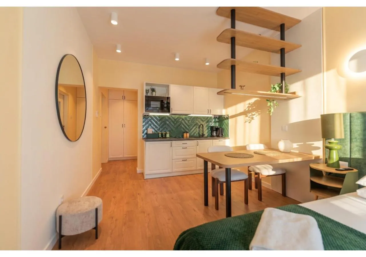 kitchen in City Lights Apartments