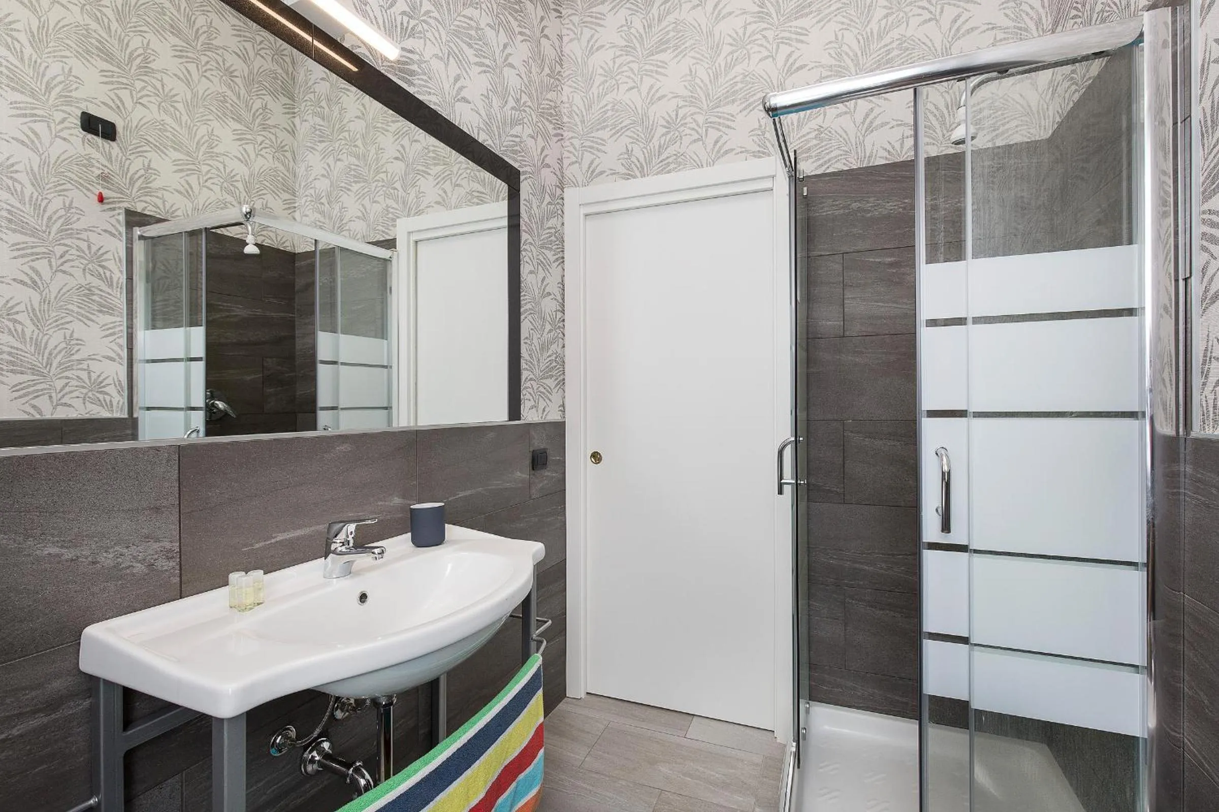 Bathroom in Bnbook Residence La Red