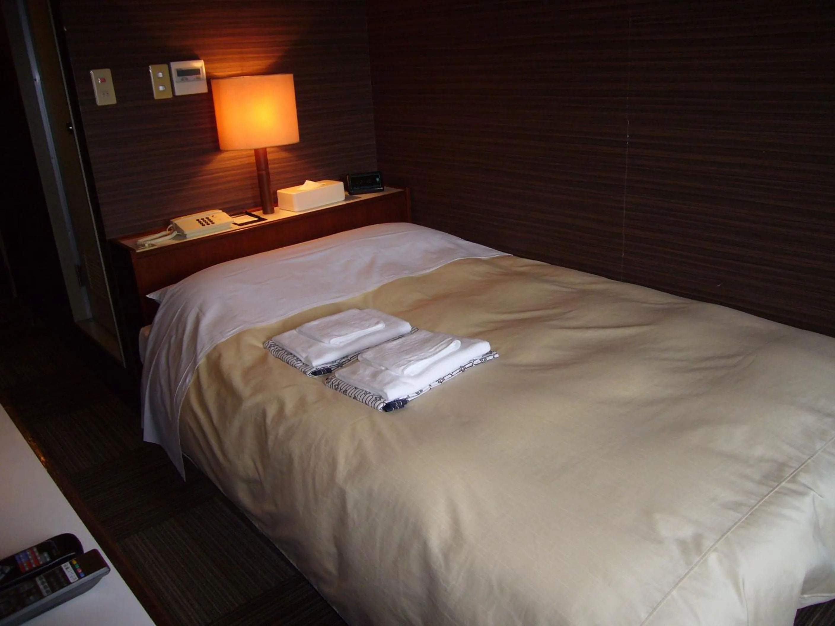 Bed in Hotel Crown Hills Nakamura