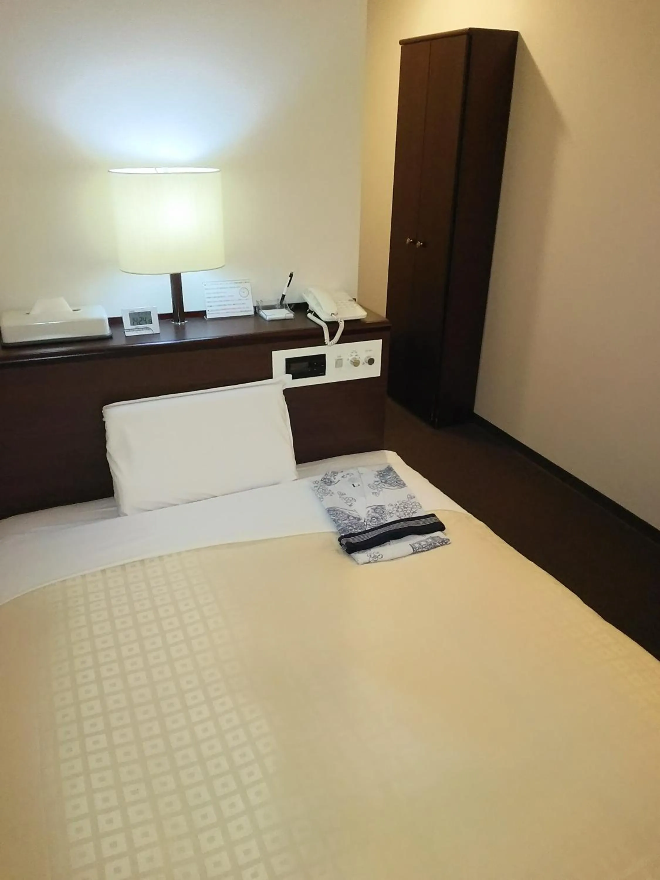 Photo of the whole room, Bed in Hirosaki Grand Hotel