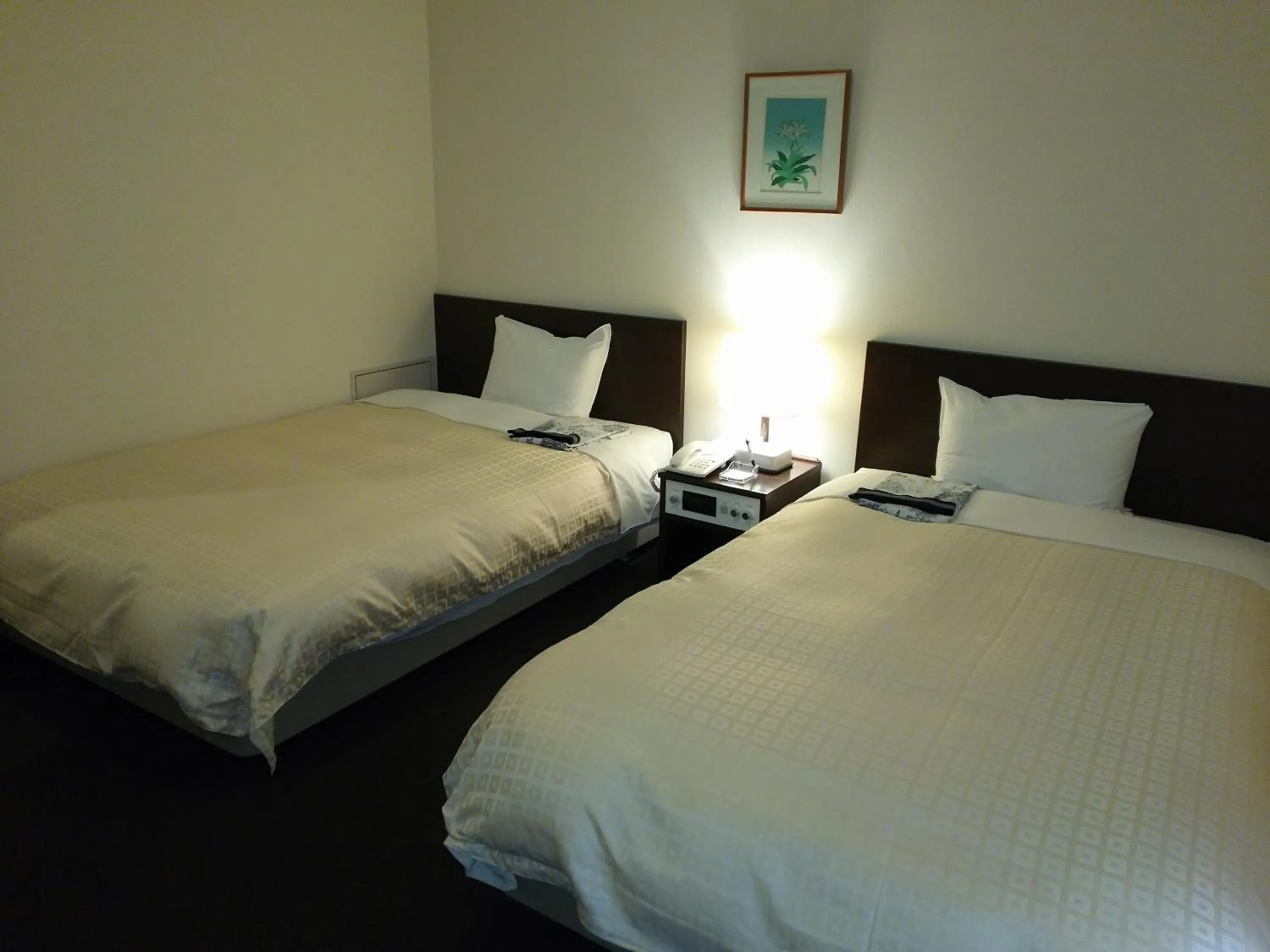 Photo of the whole room, Bed in Hirosaki Grand Hotel