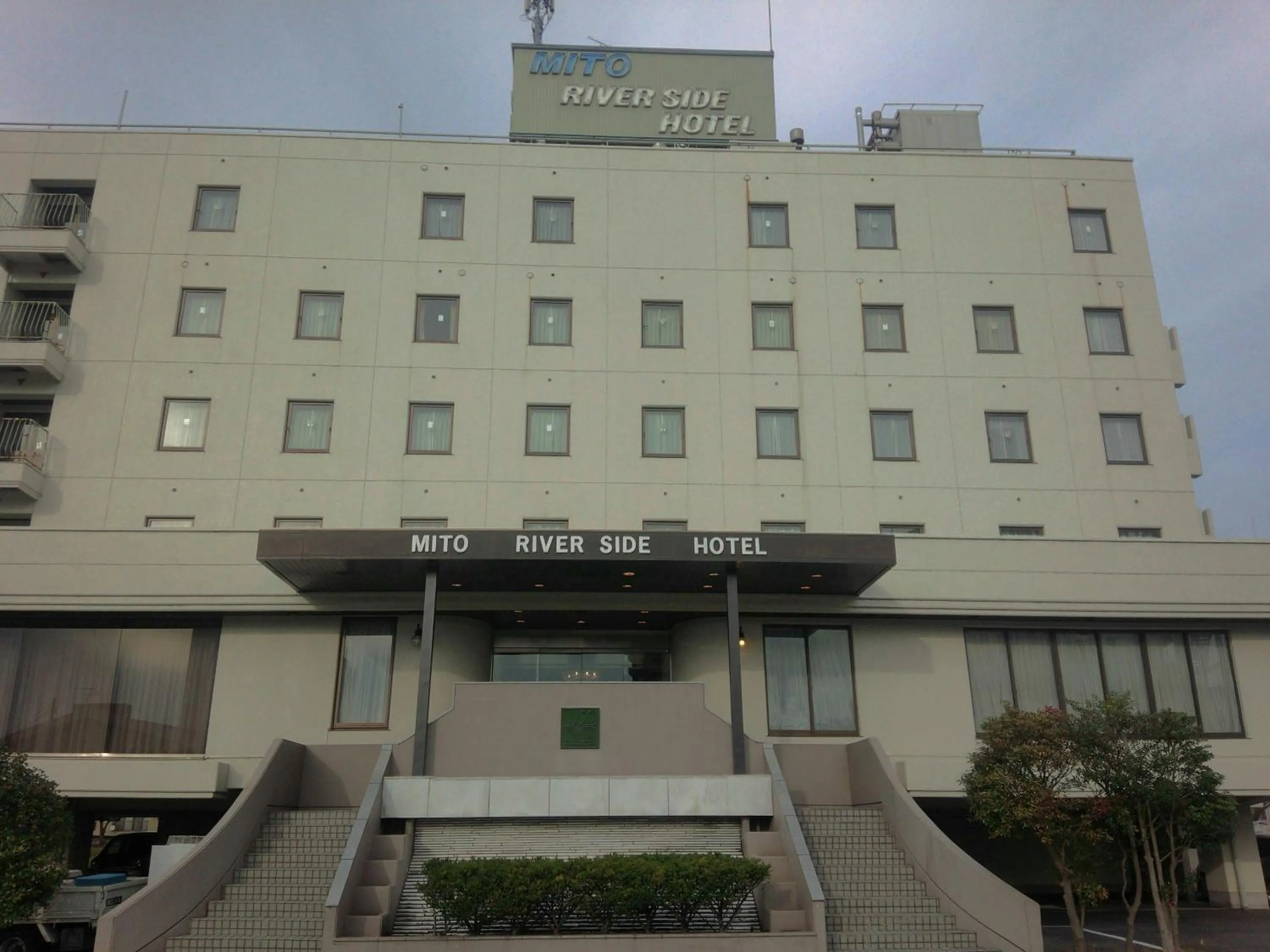 Facade/entrance in Mito Riverside Hotel