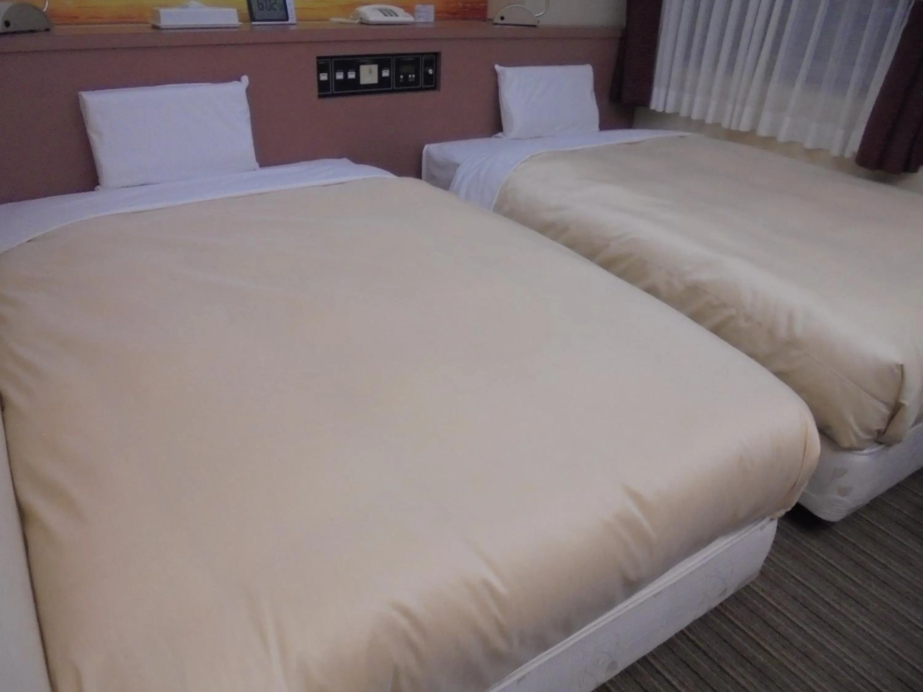 Bed in Spa & Sauna Hotel Hitachi Plaza