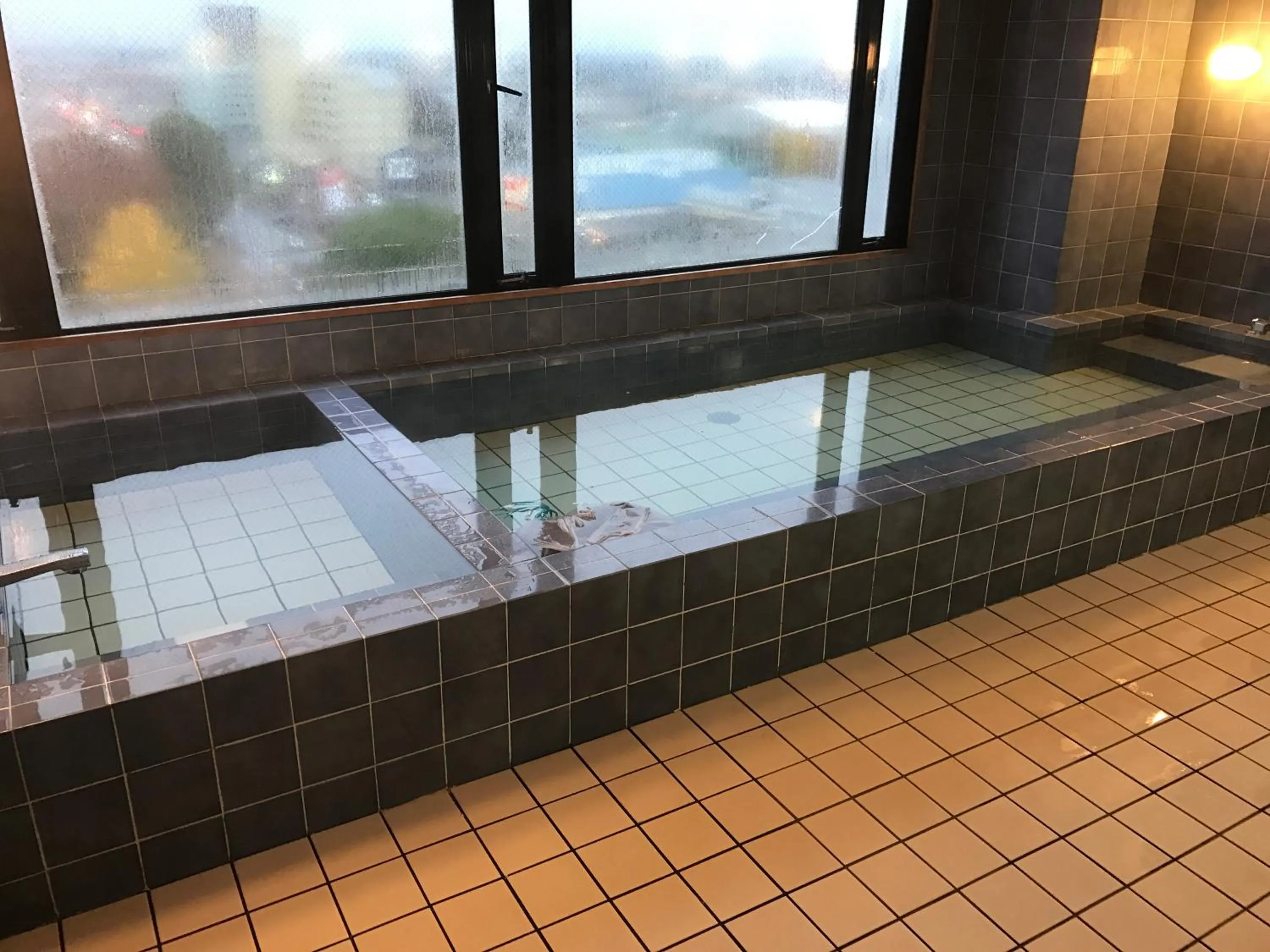 Public Bath in New Central Hotel Katsuta