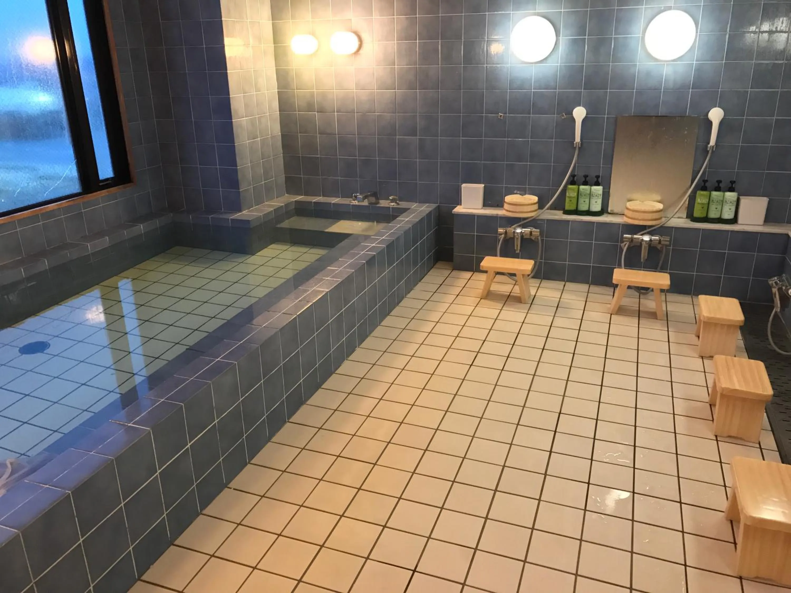 Public Bath in New Central Hotel Katsuta
