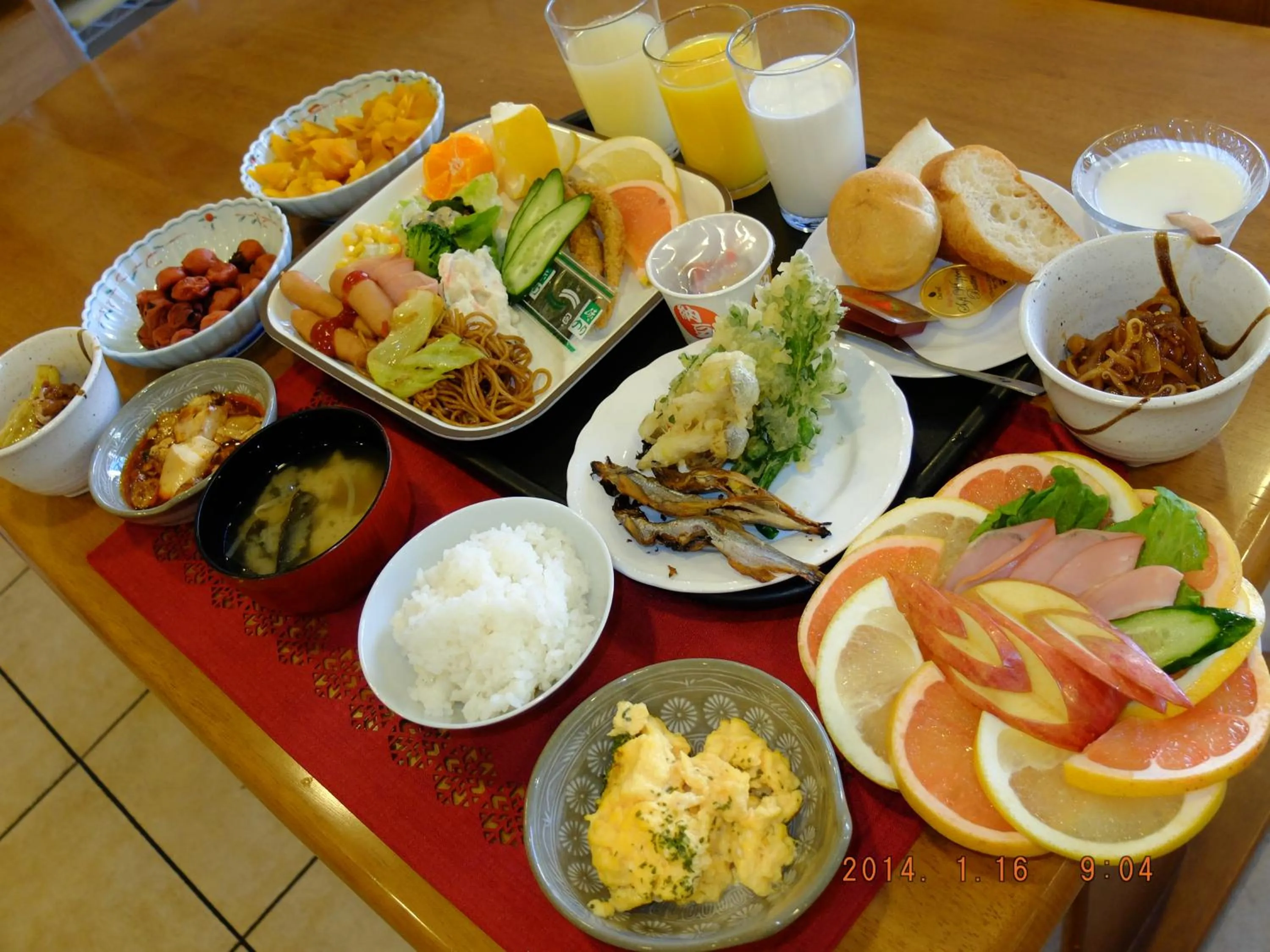 Restaurant/places to eat in Hotel Crown Hills Katsuta Omotechoten