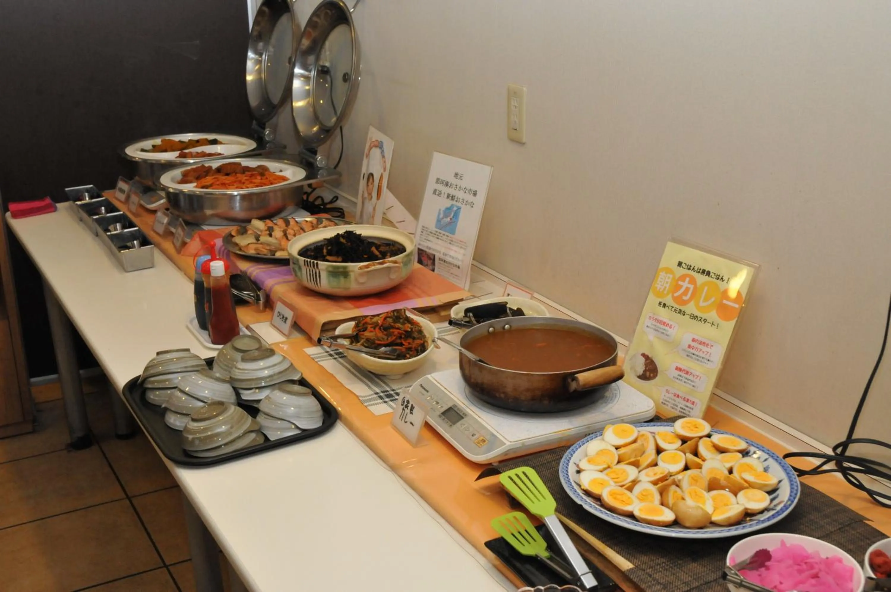 Restaurant/places to eat in Hotel Crown Hills Katsuta Omotechoten