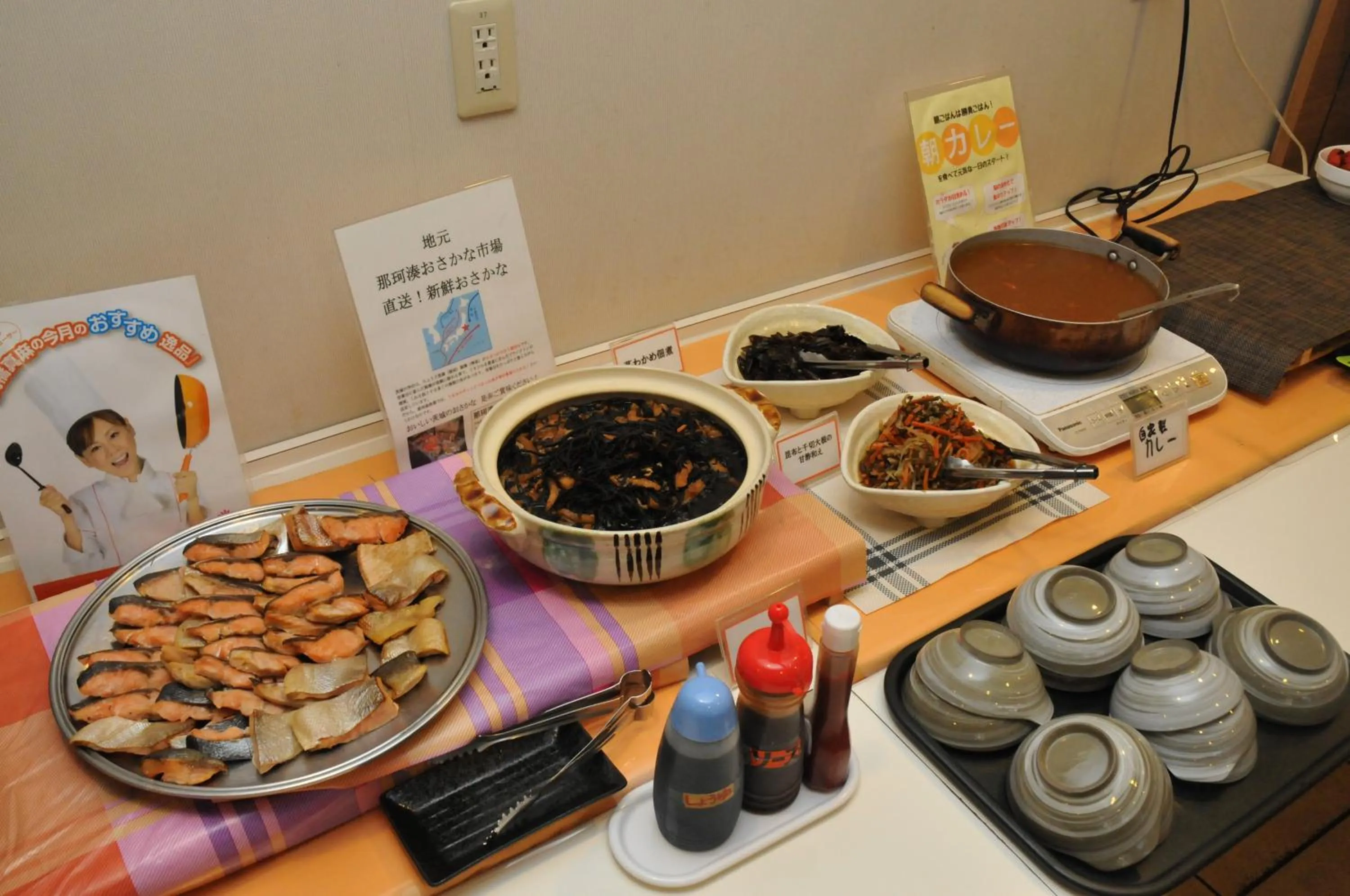 Restaurant/places to eat in Hotel Crown Hills Katsuta Omotechoten