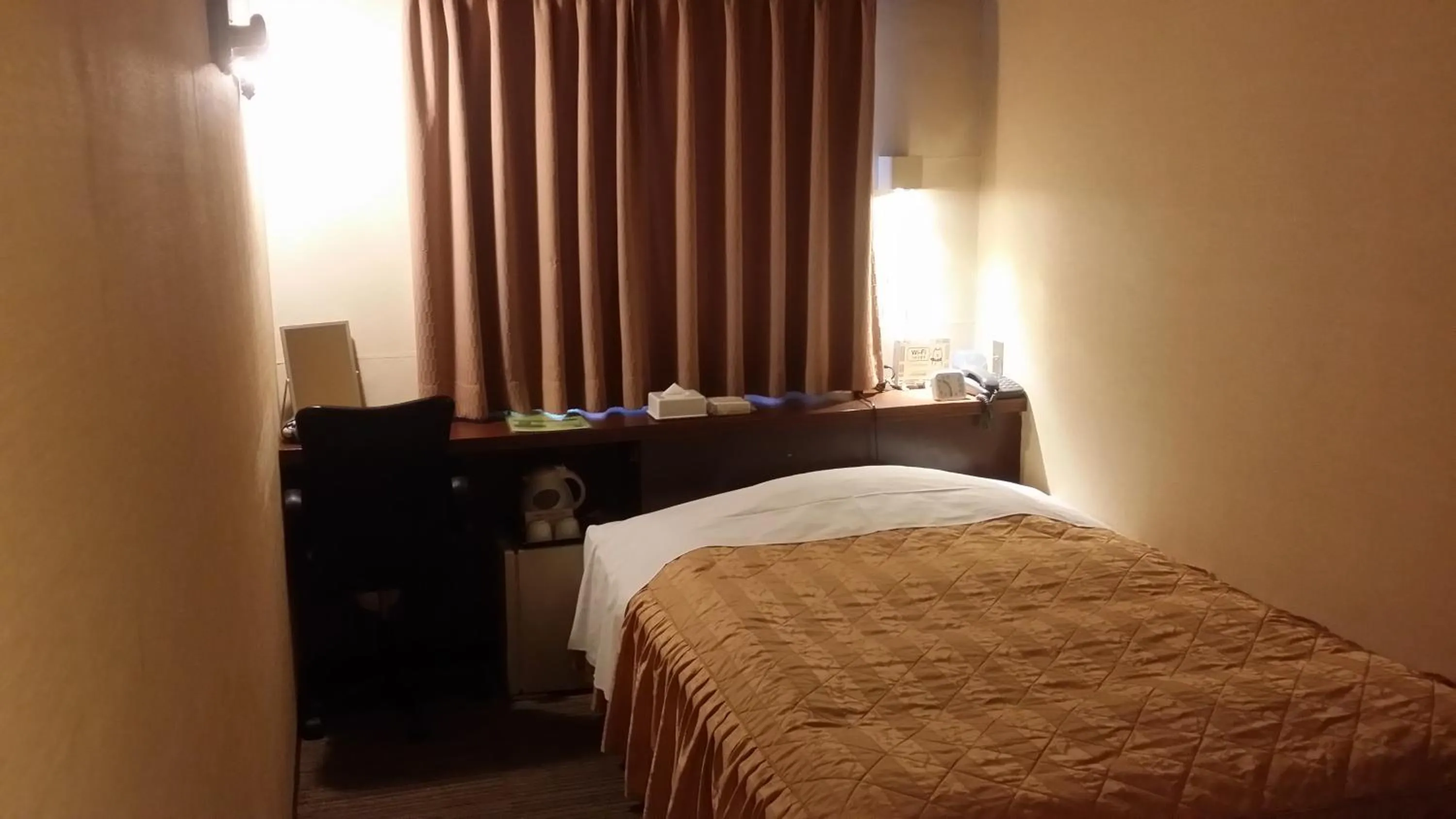 Bed in Hotel Onahama Hills