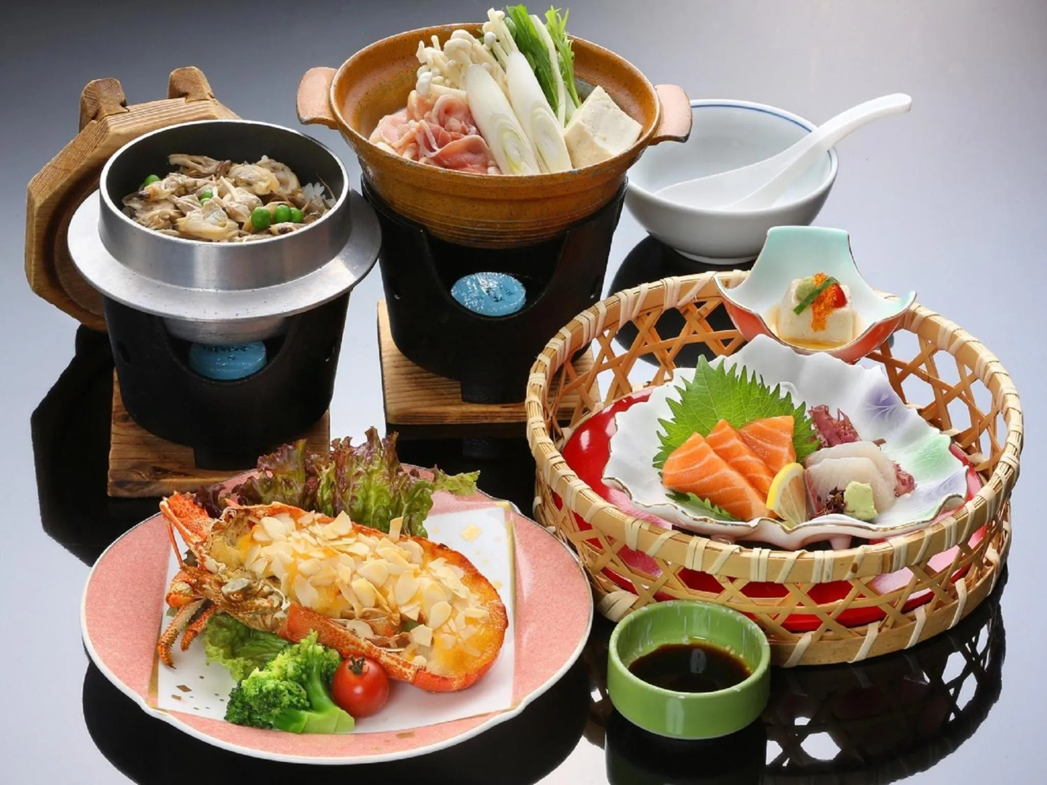 Food close-up in Harazuru Grand Sky Hotel