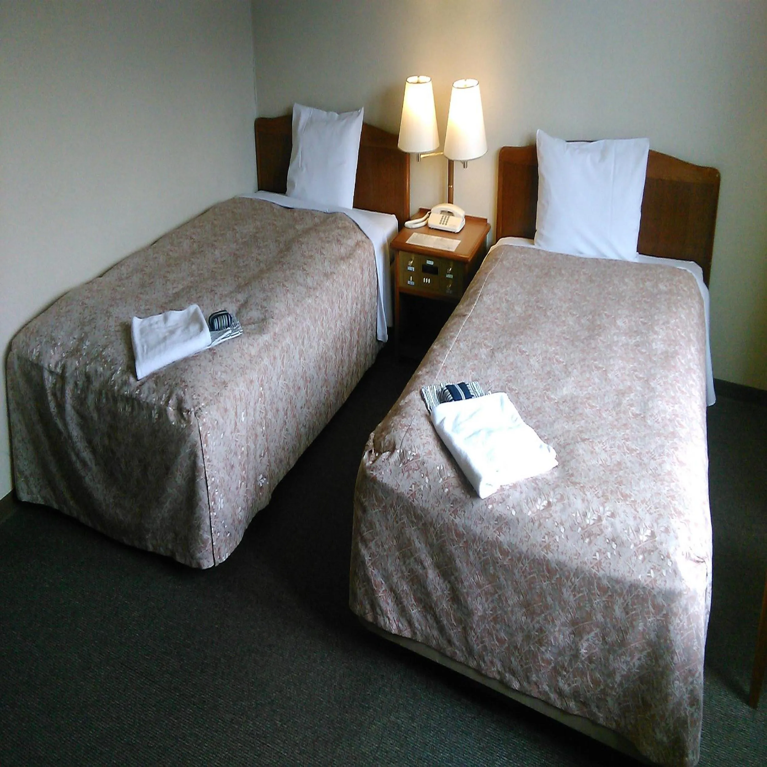 Bed in Hotel Crown Hills Takefu
