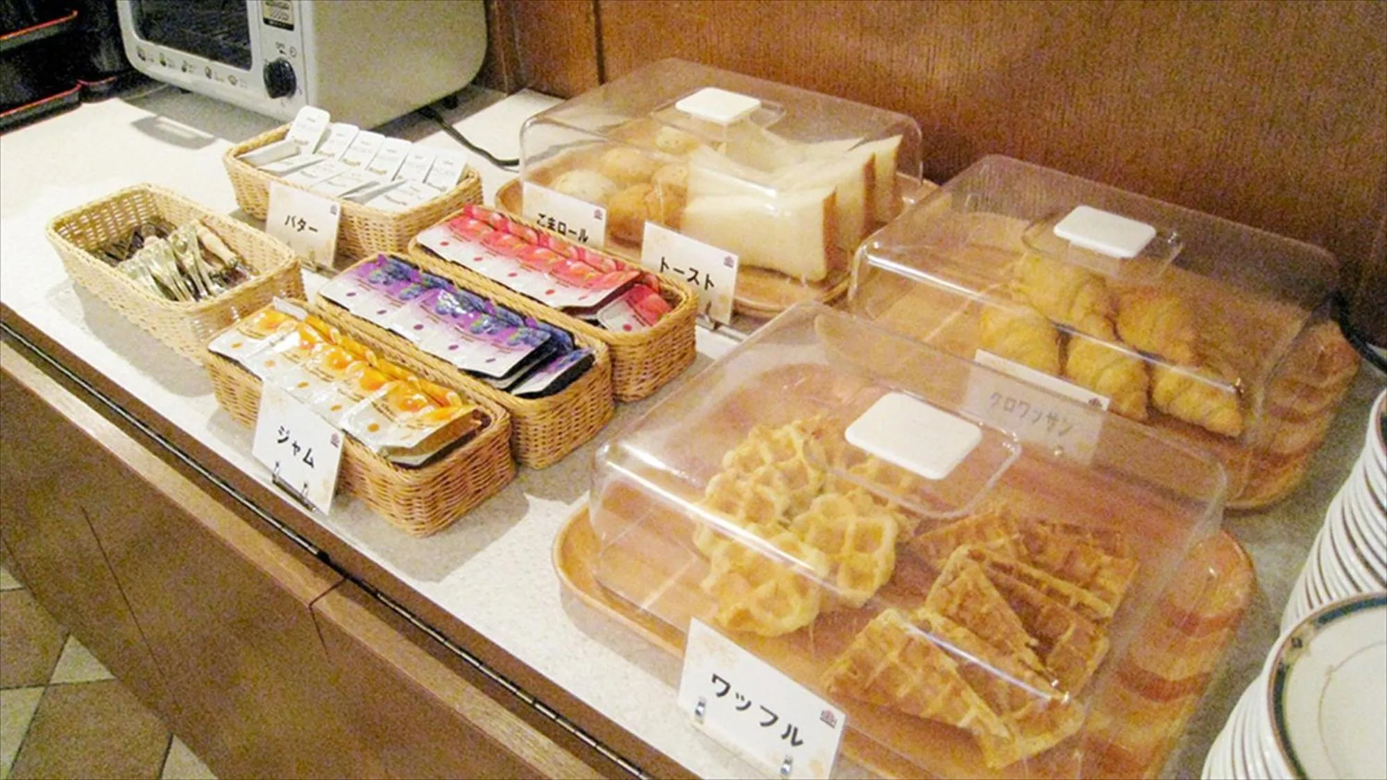 Breakfast in Hotel Crown Hills Kanazawa