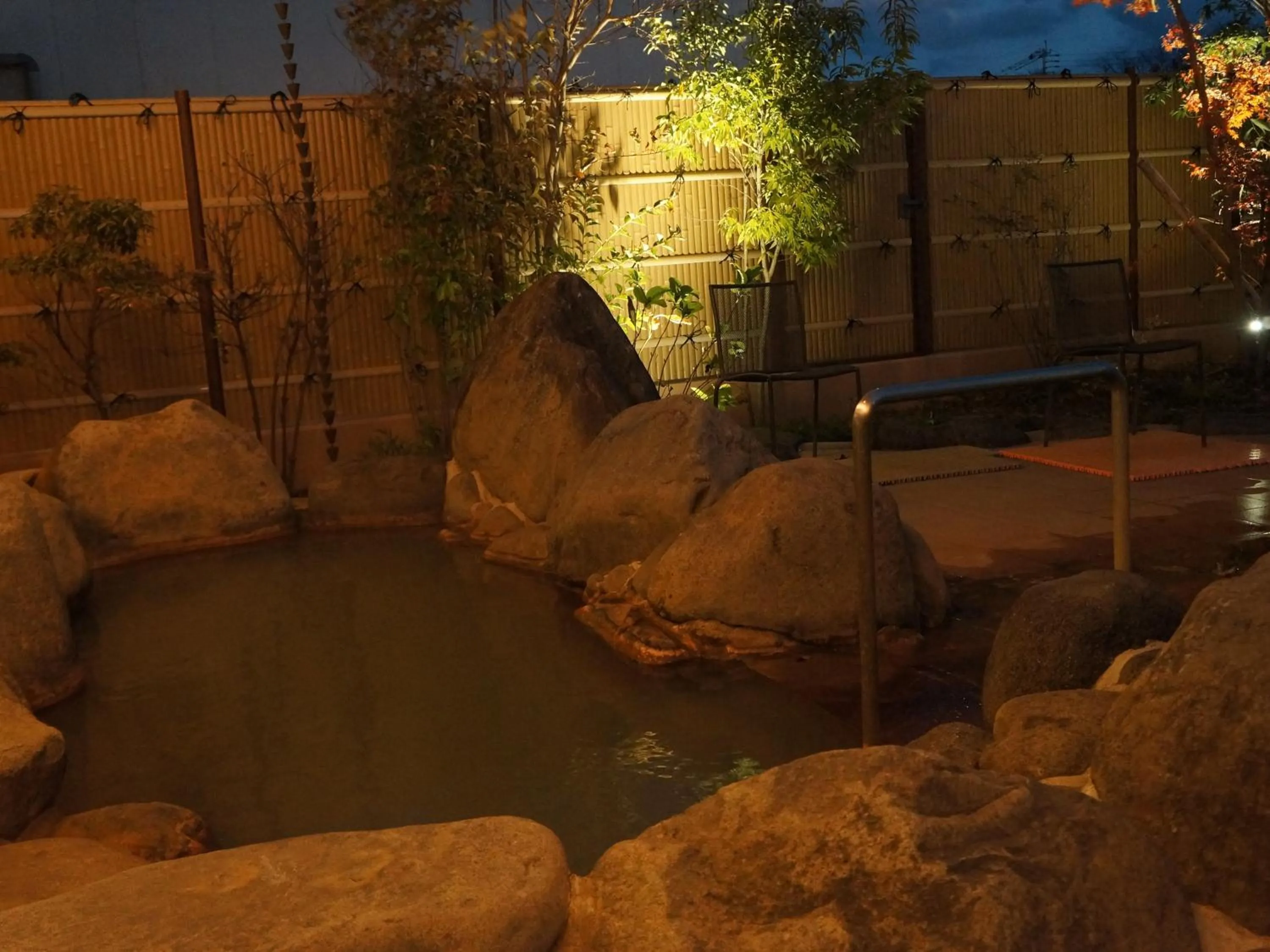 Open Air Bath in Hotel Kadoman