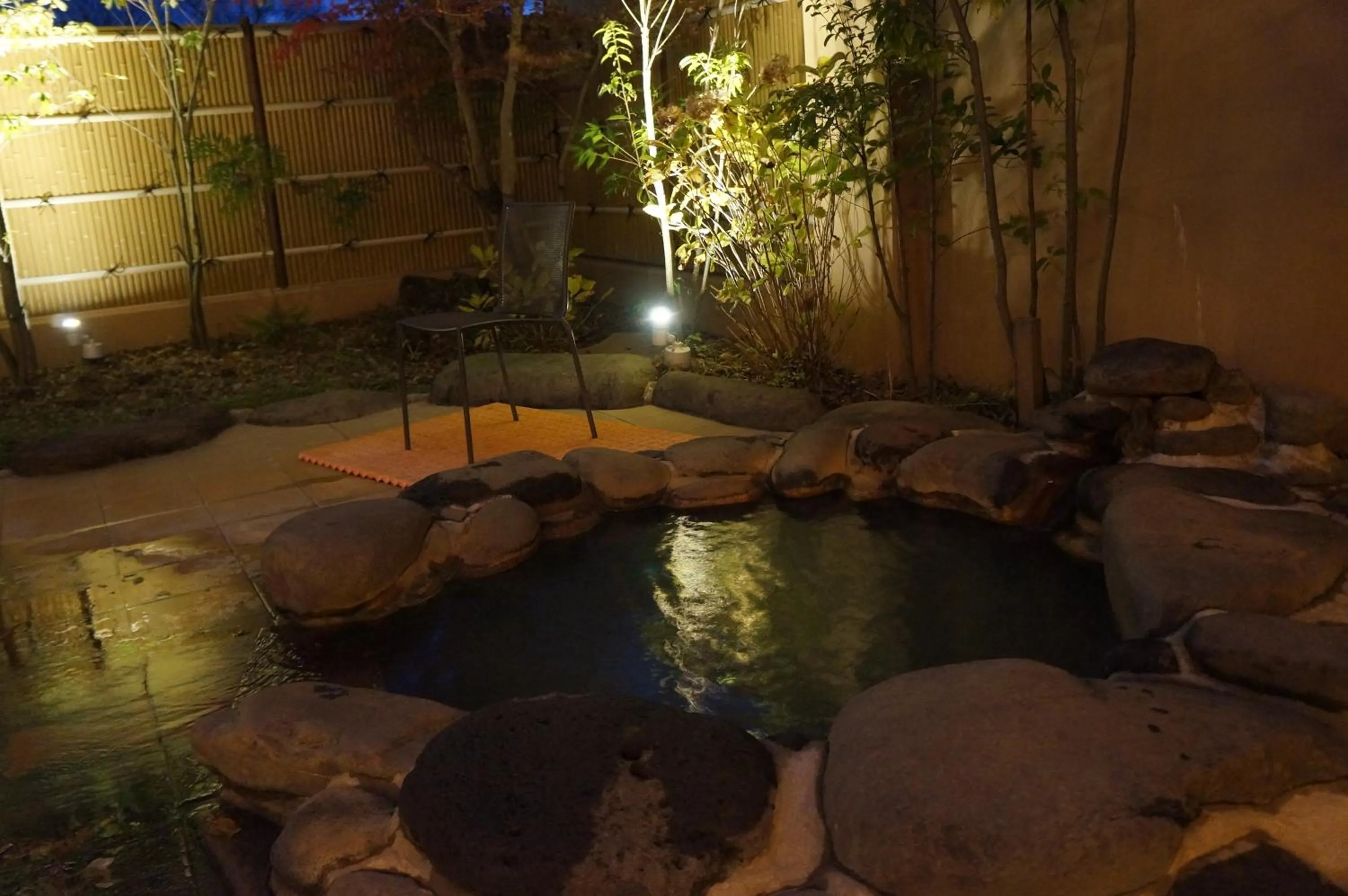 Open Air Bath in Hotel Kadoman