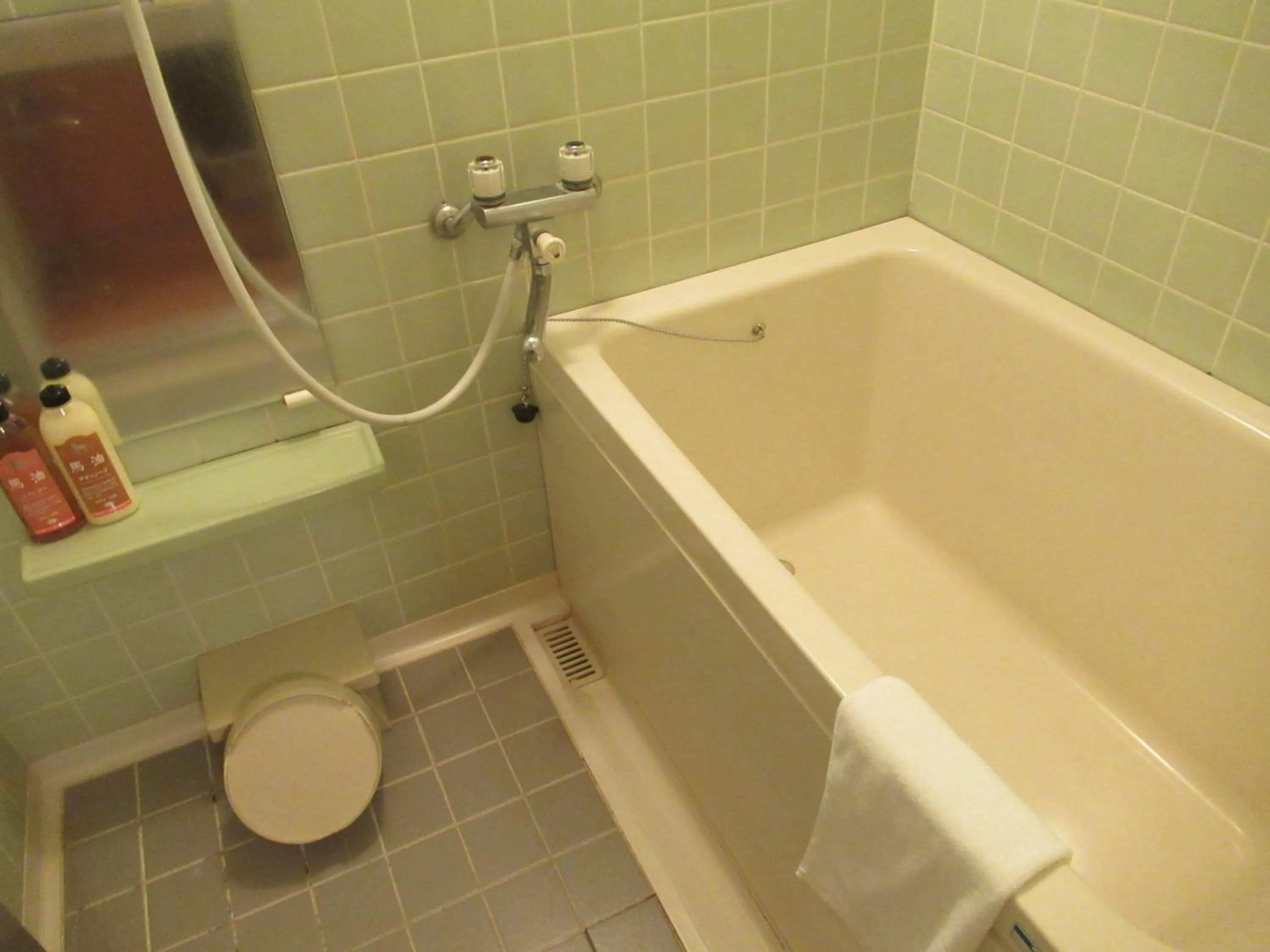 Shower in Kikuchi Kanko Hotel