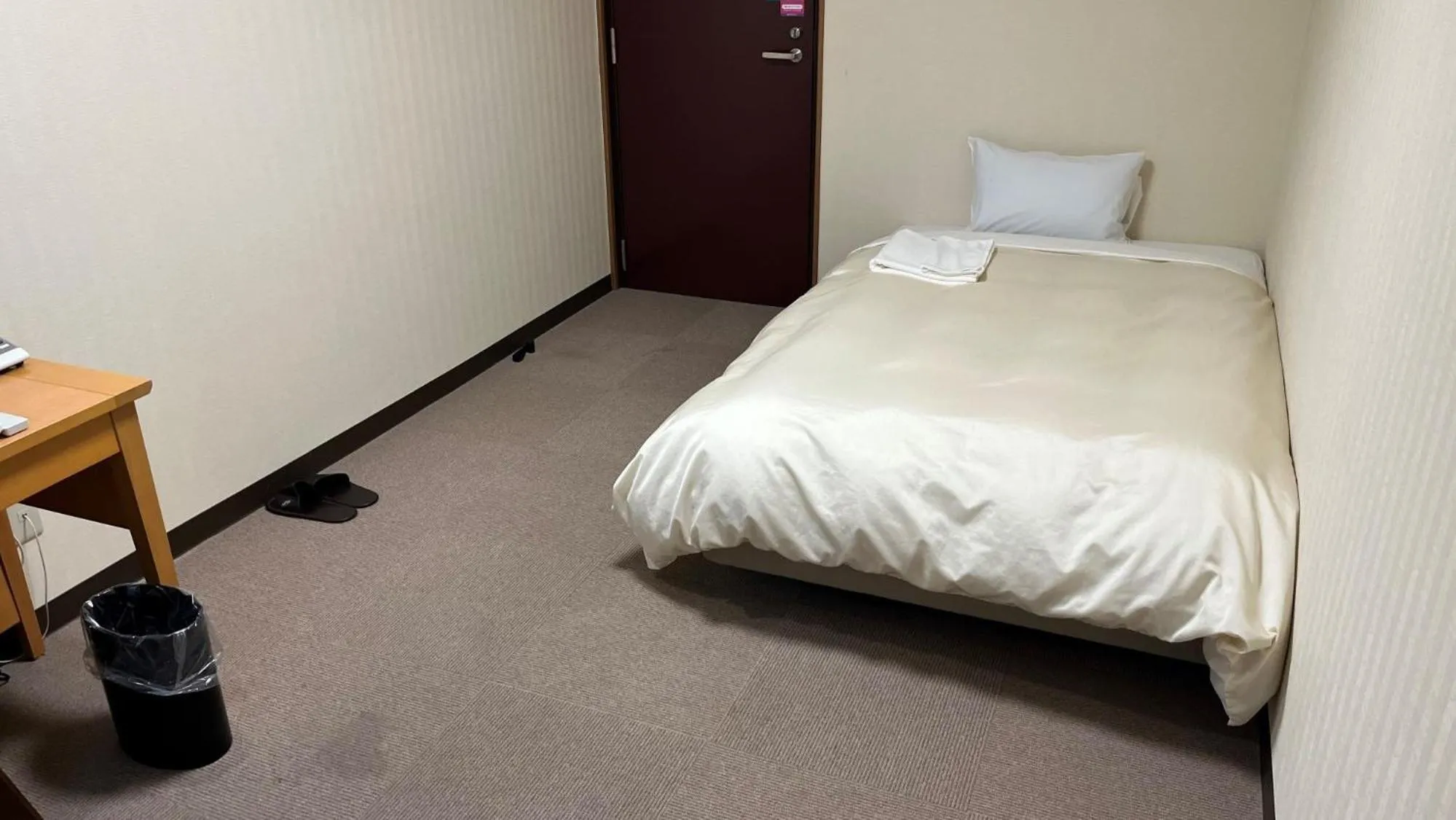 Bed in Hotel Higashihiroshima Hills Saijo