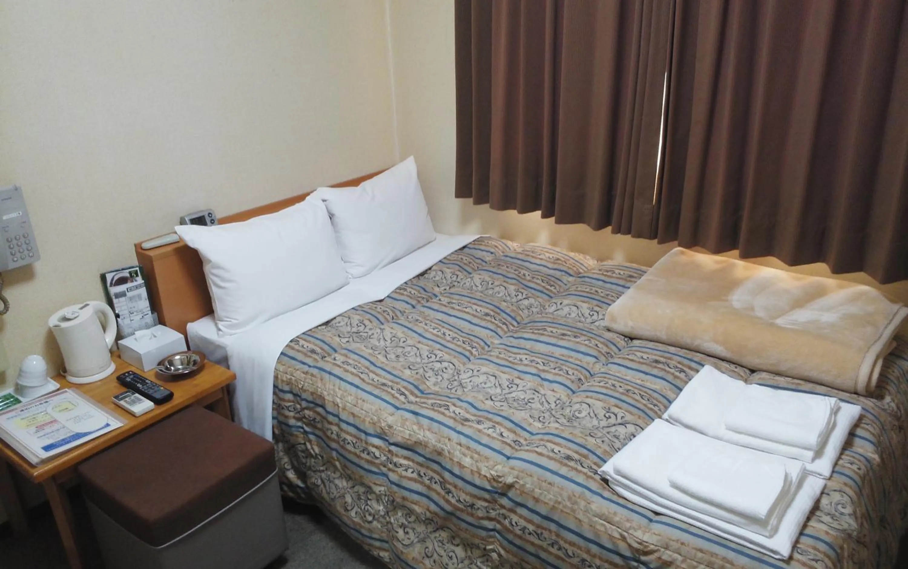 Photo of the whole room, Bed in Hotel Miyako Hills