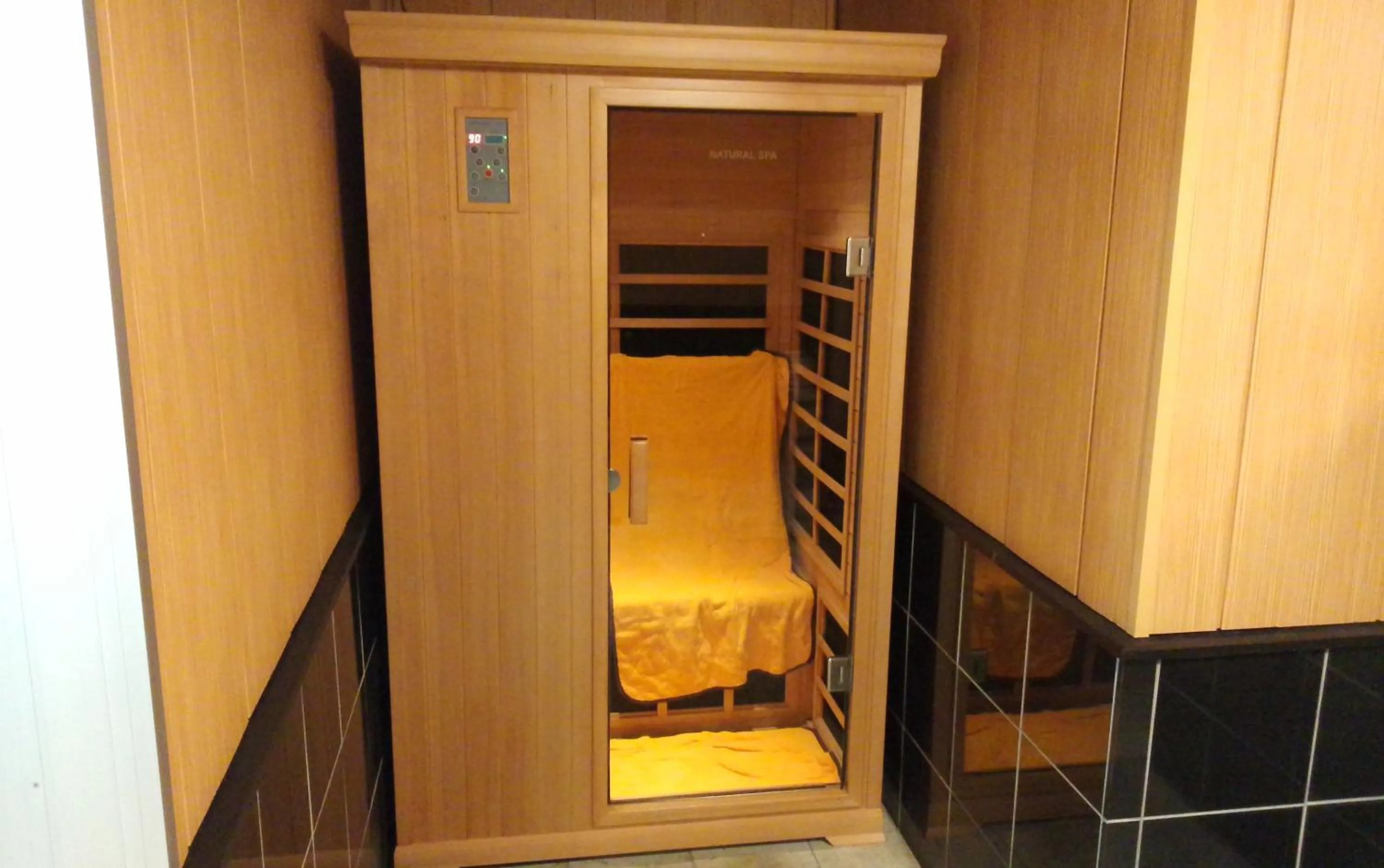 Sauna in Hotel Miyako Hills