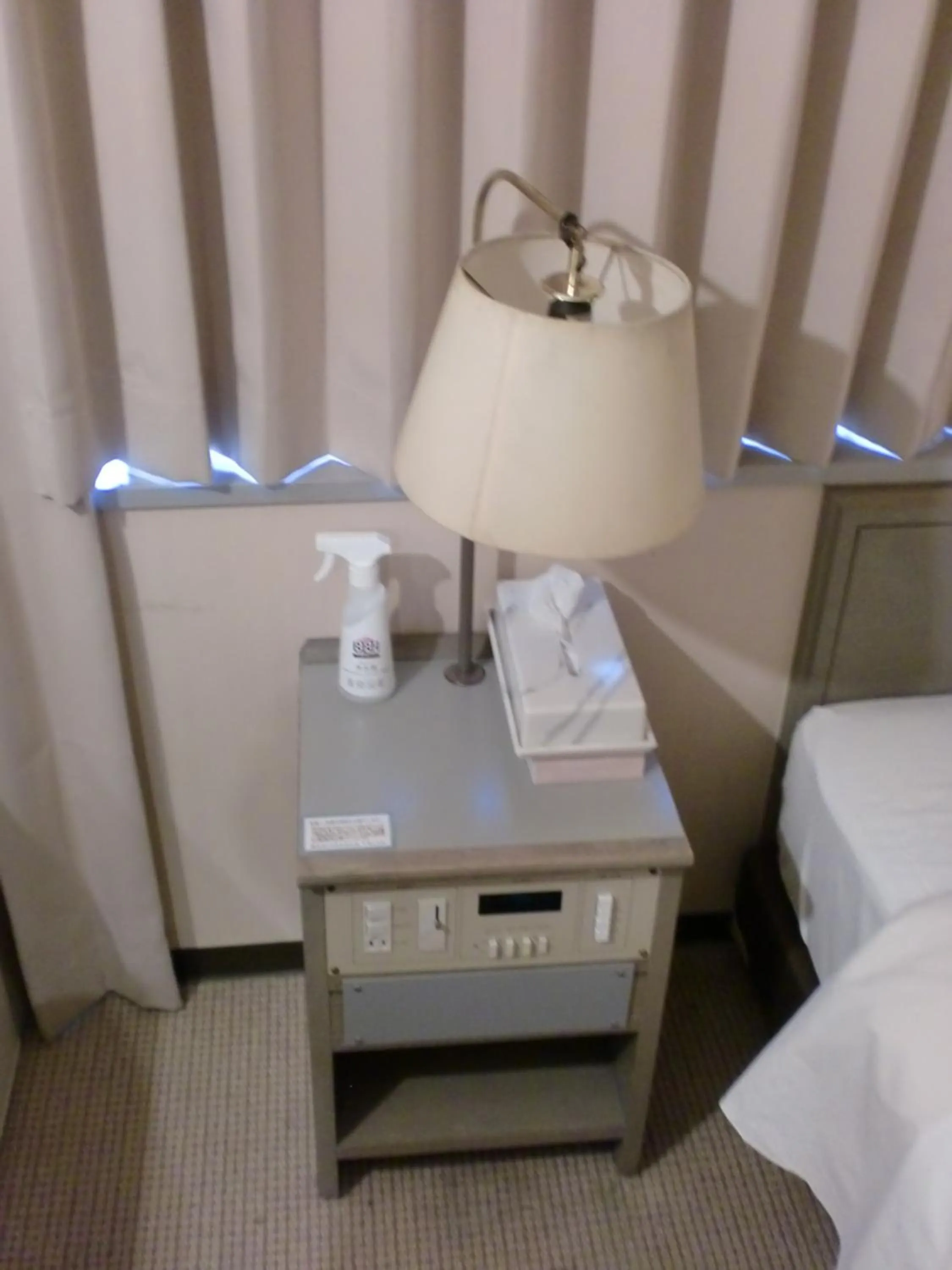 Bed in Tsuyama Central Hotel Annex