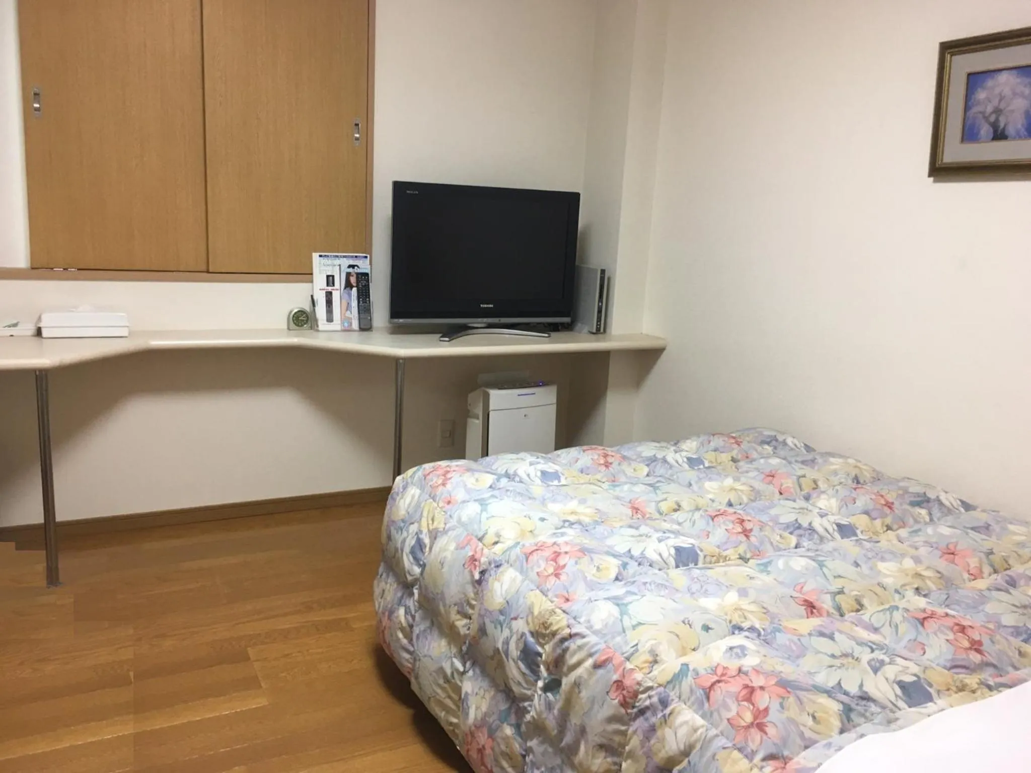 Bed in Hotel Tajimi Hills Myroom