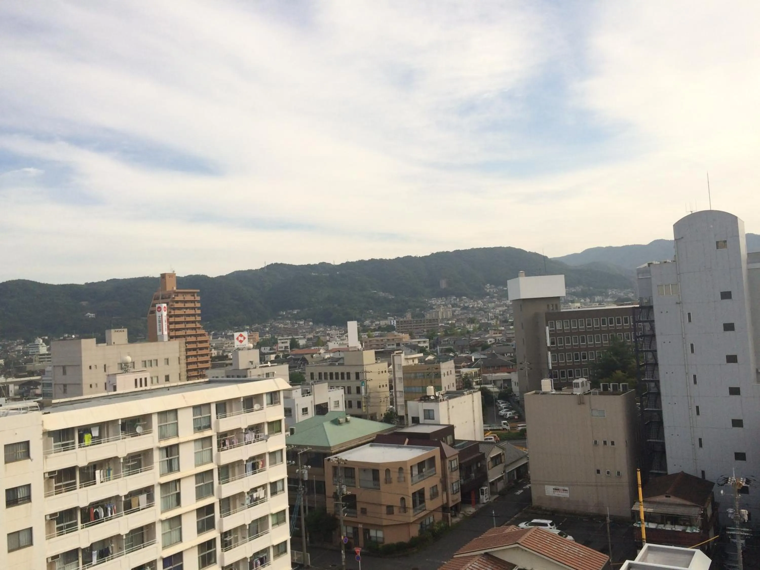 City view in Hotel Crown Hills Tokuyama