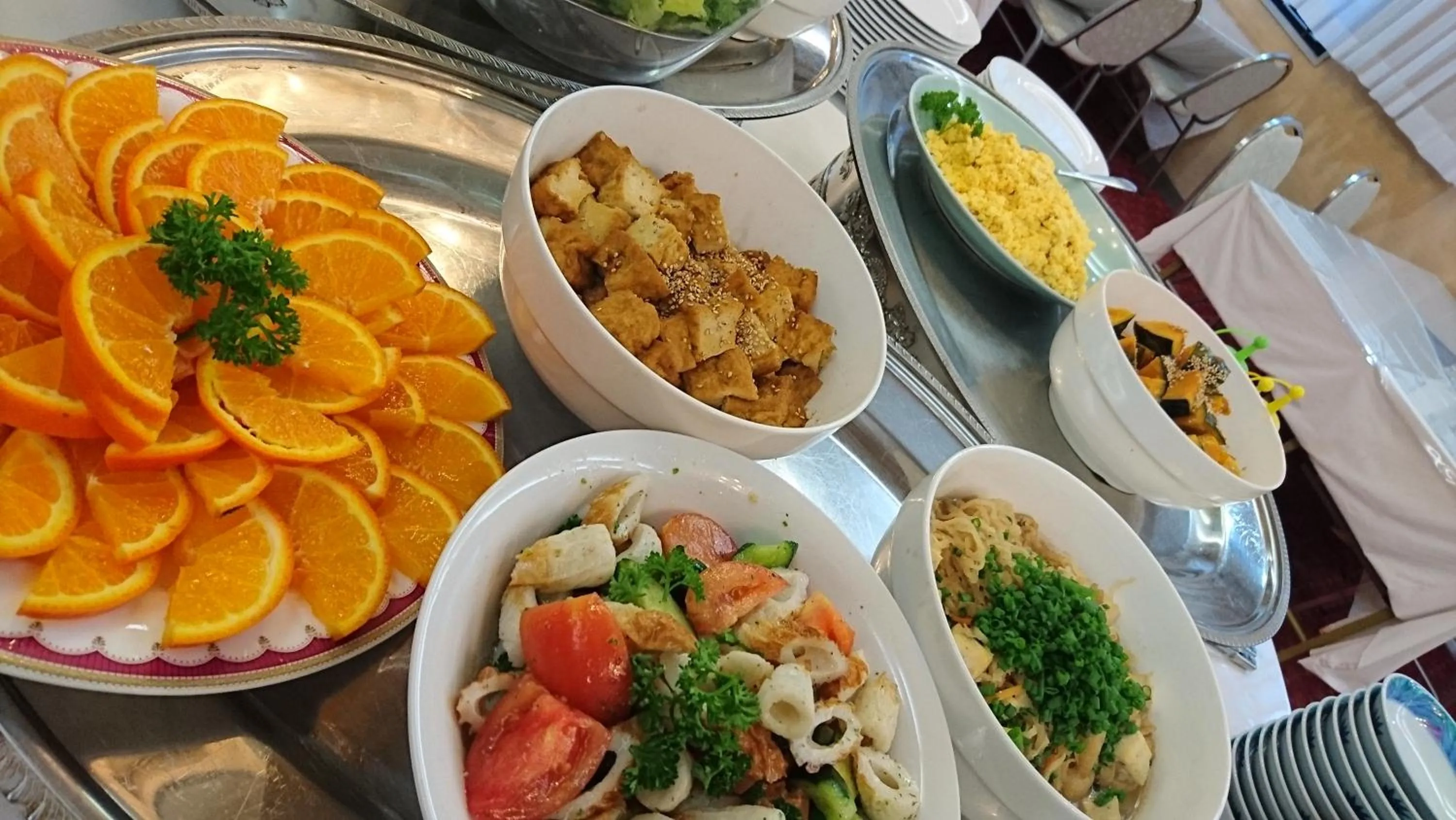 Food close-up in Hotel Hikari Hills