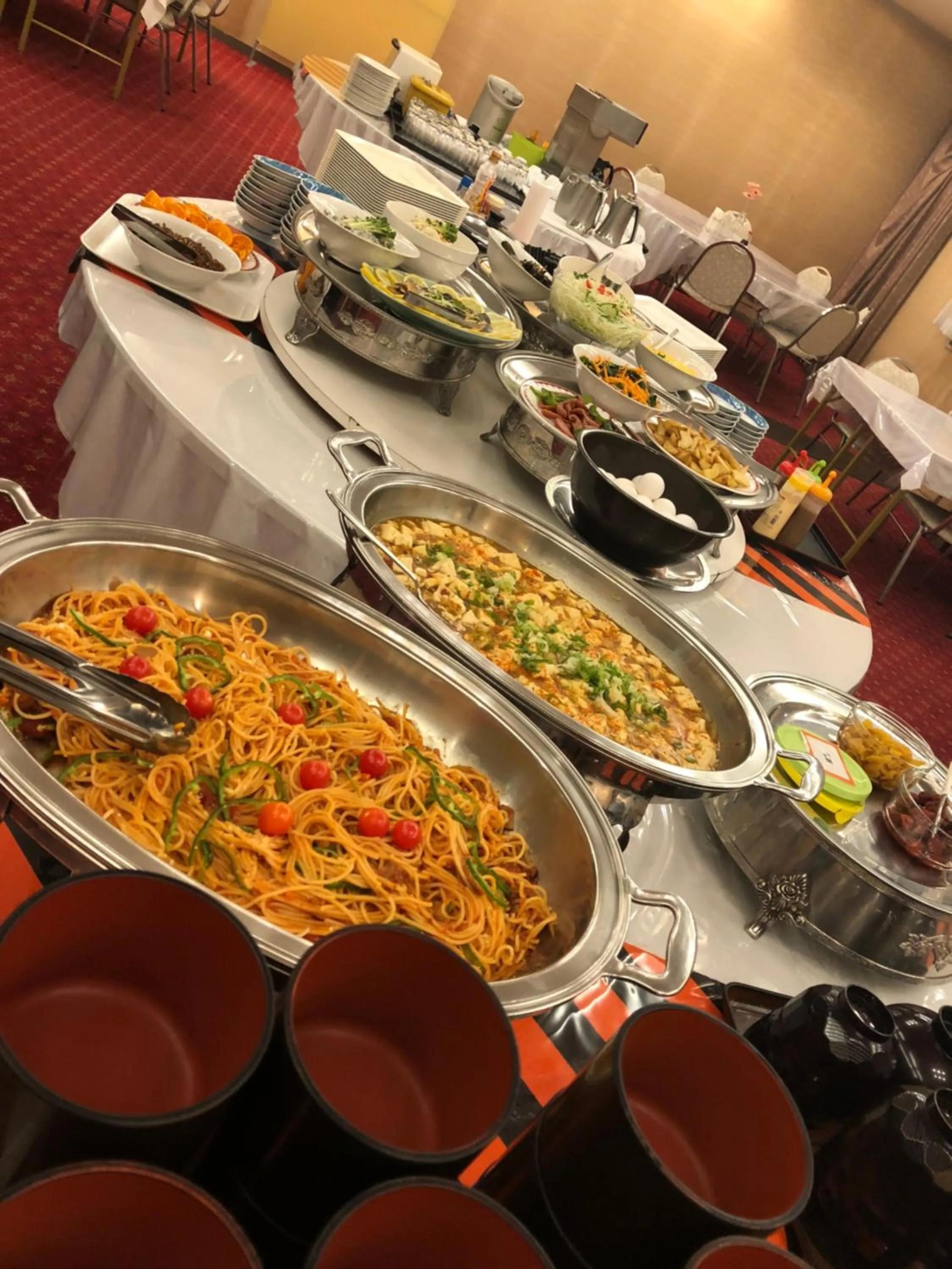 Buffet breakfast in Hotel Hikari Hills