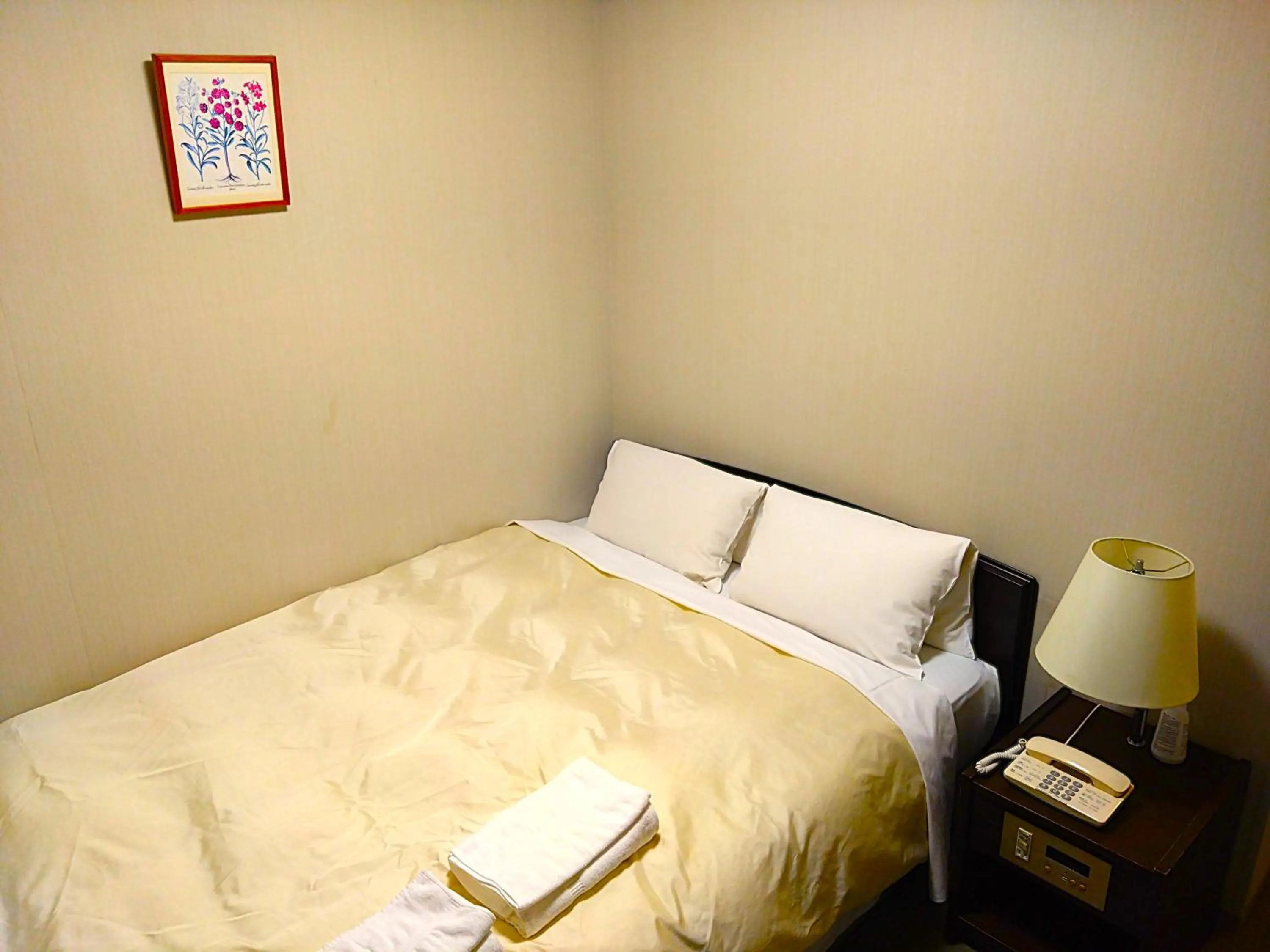 Bed in Hotel Crown Hills Toyama