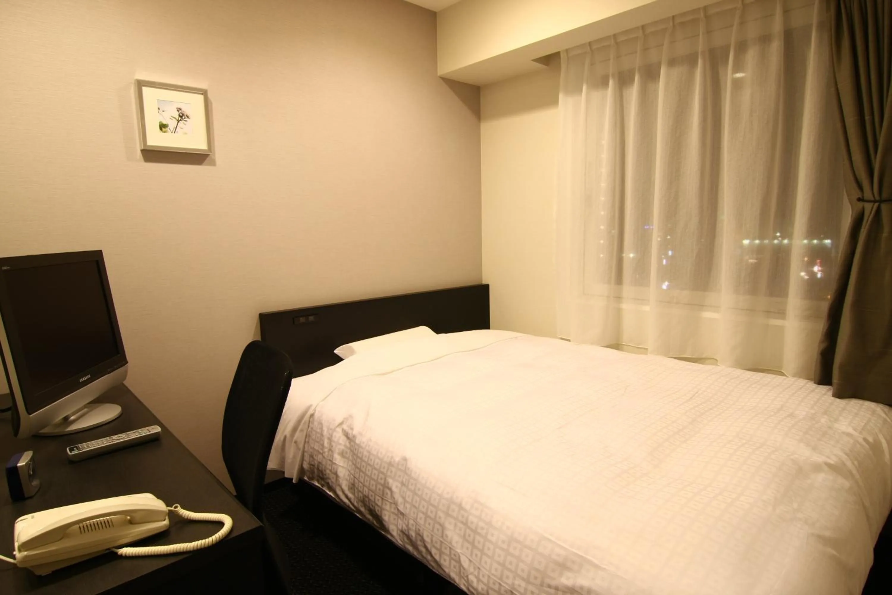 Bed in Hotel Crown Hills Kimitsu