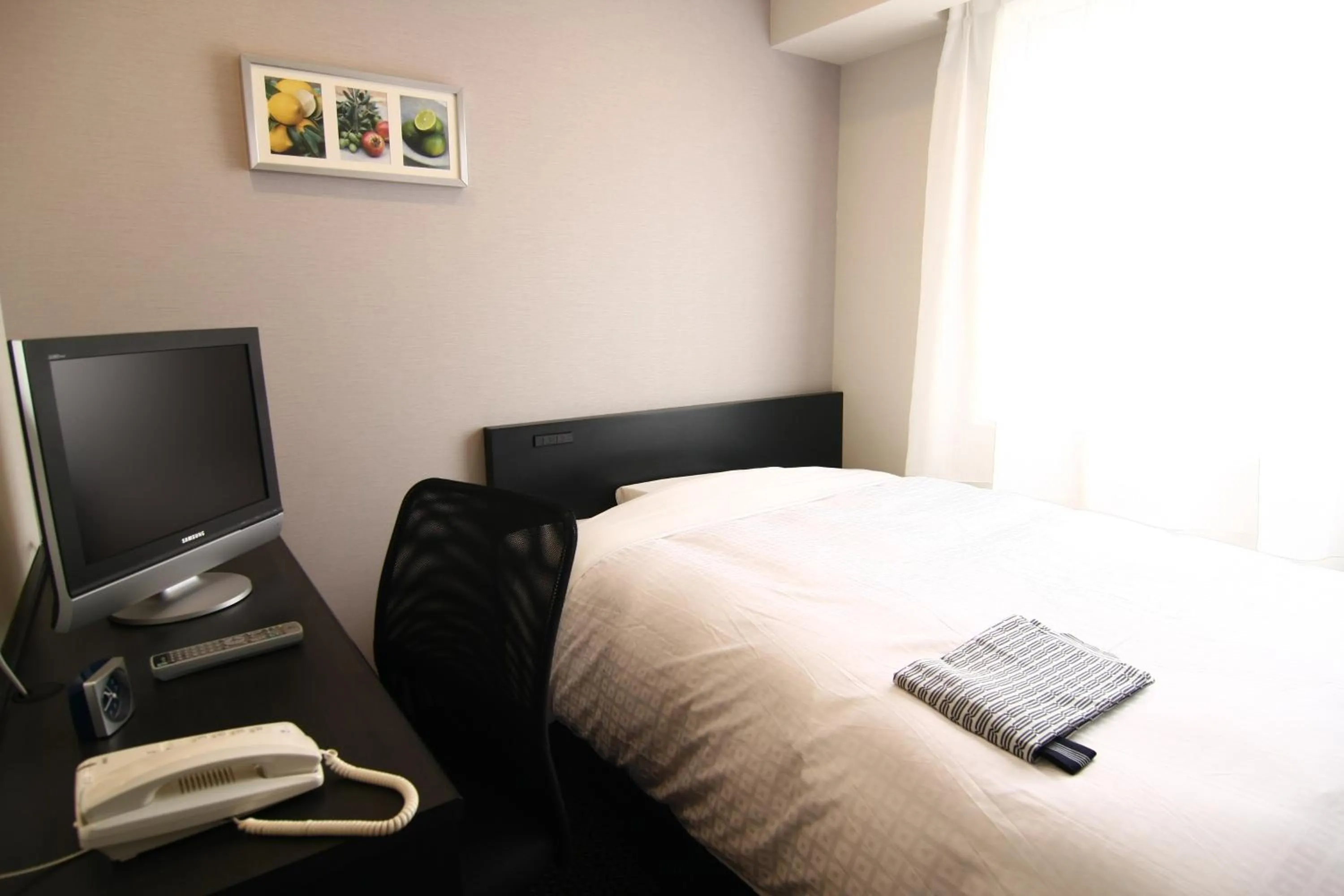 Bed in Hotel Crown Hills Kimitsu