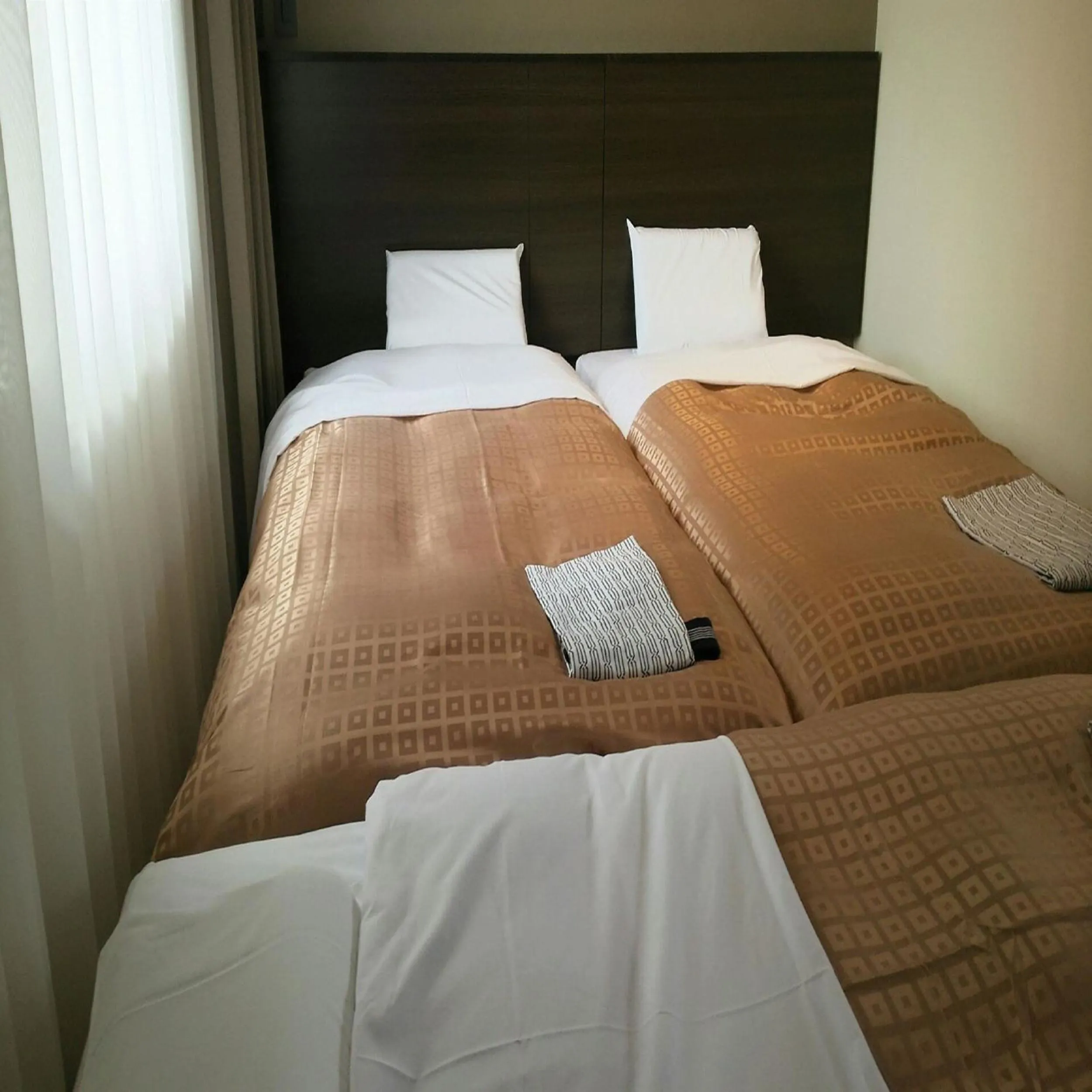 Bed in Hotel Crown Hills Kimitsu