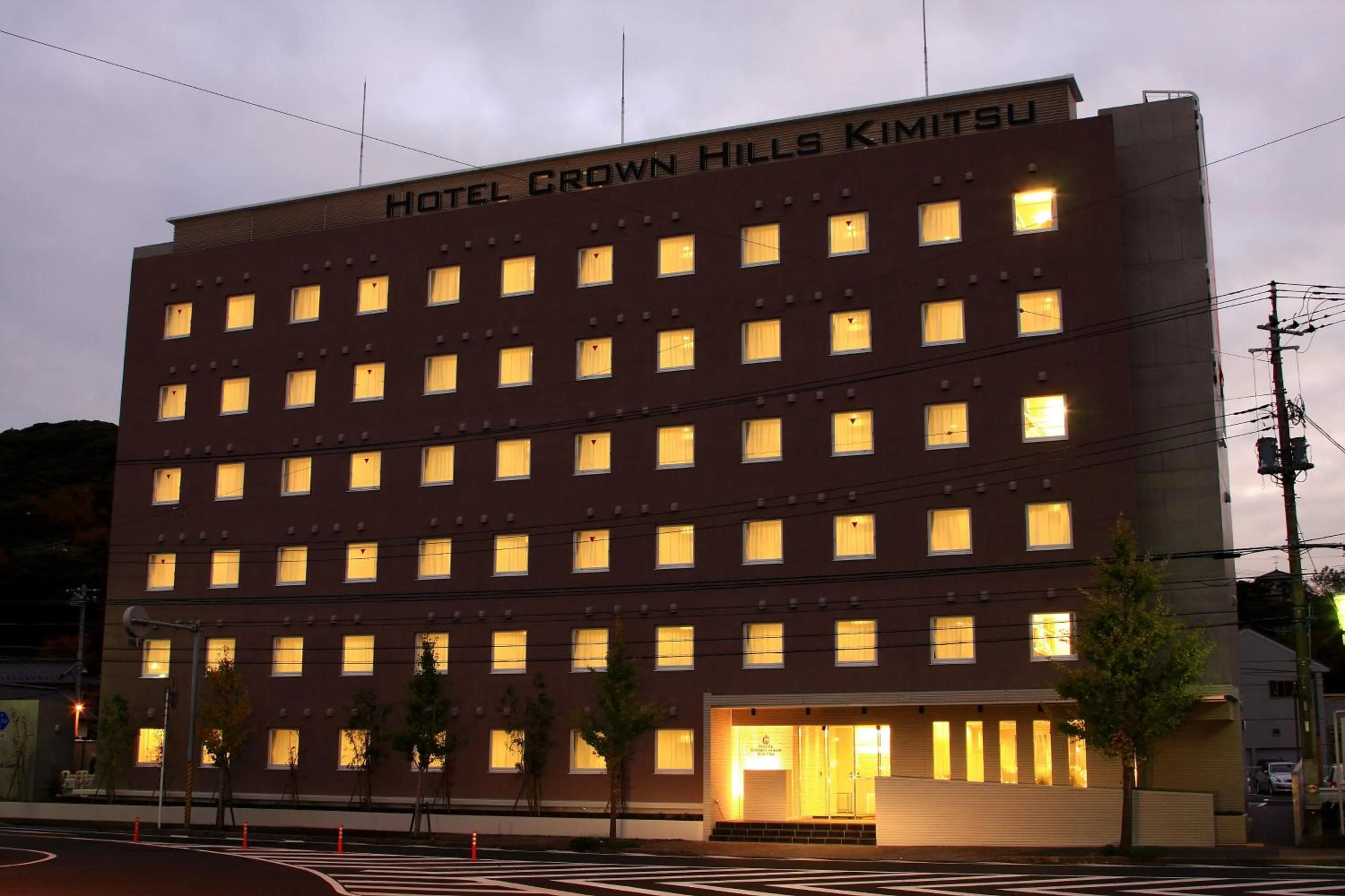 Property building in Hotel Crown Hills Kimitsu