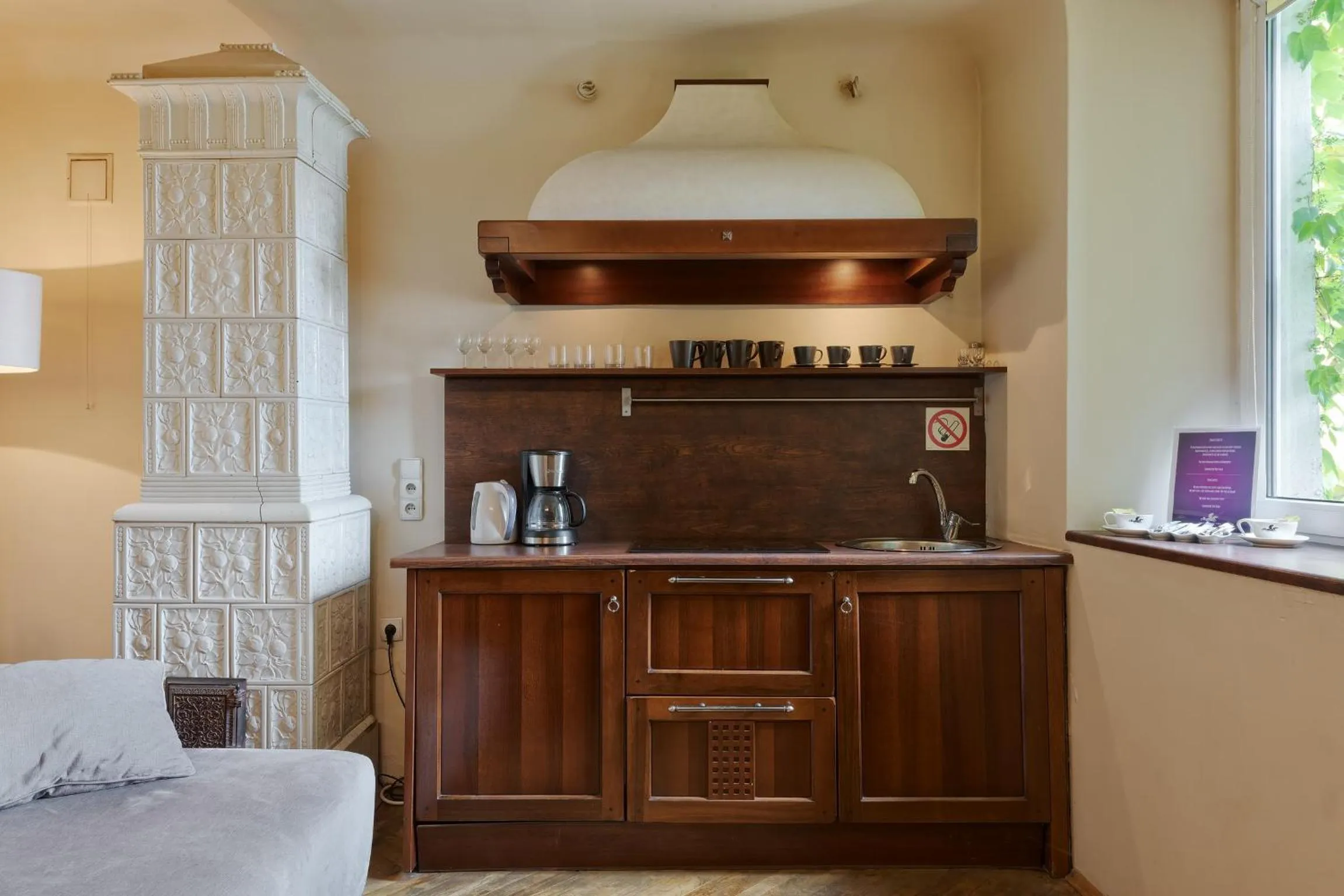 Kitchen or kitchenette in Krakow For You Main Square Apartments