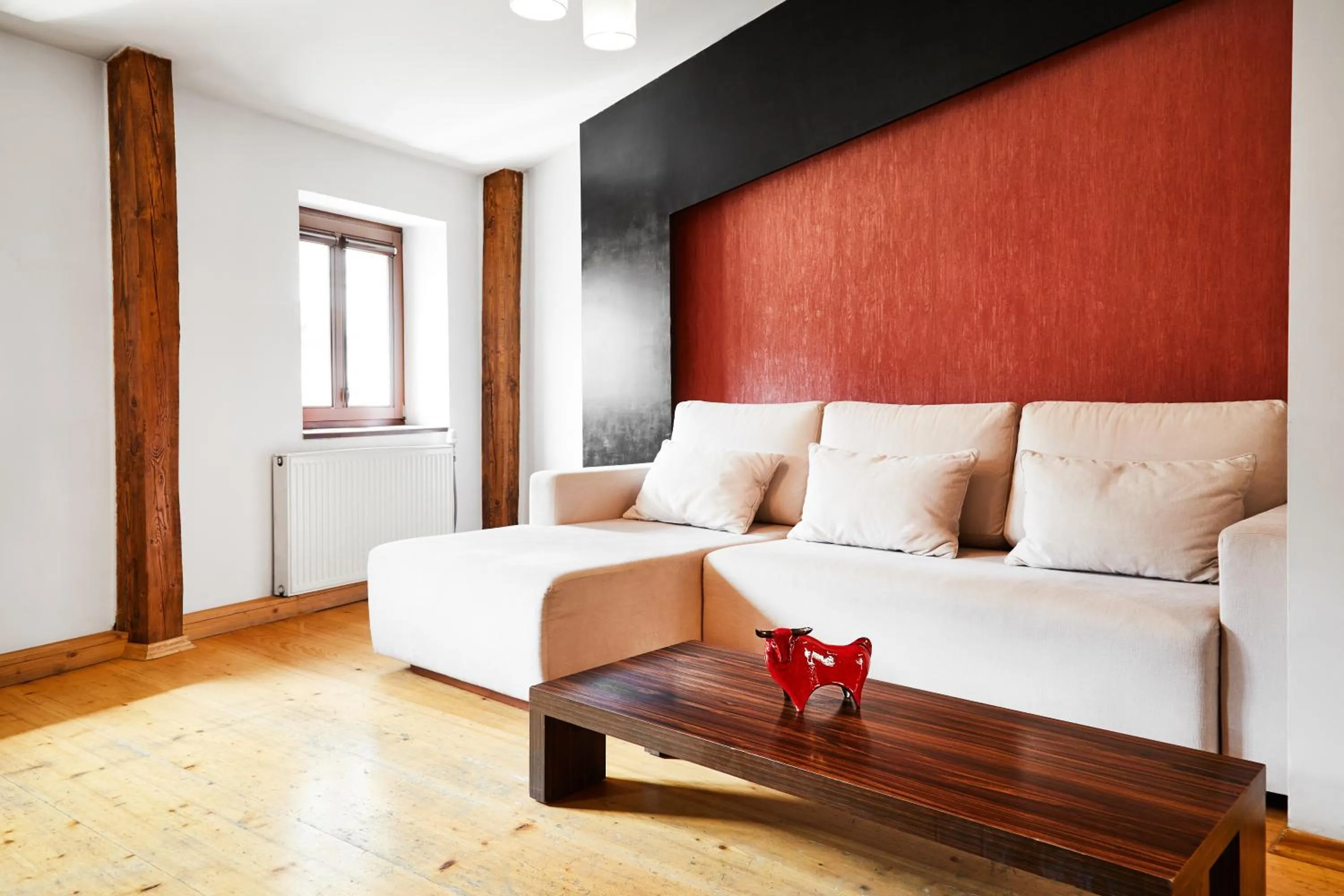 Living room, Bed in Krakow For You Main Square Apartments