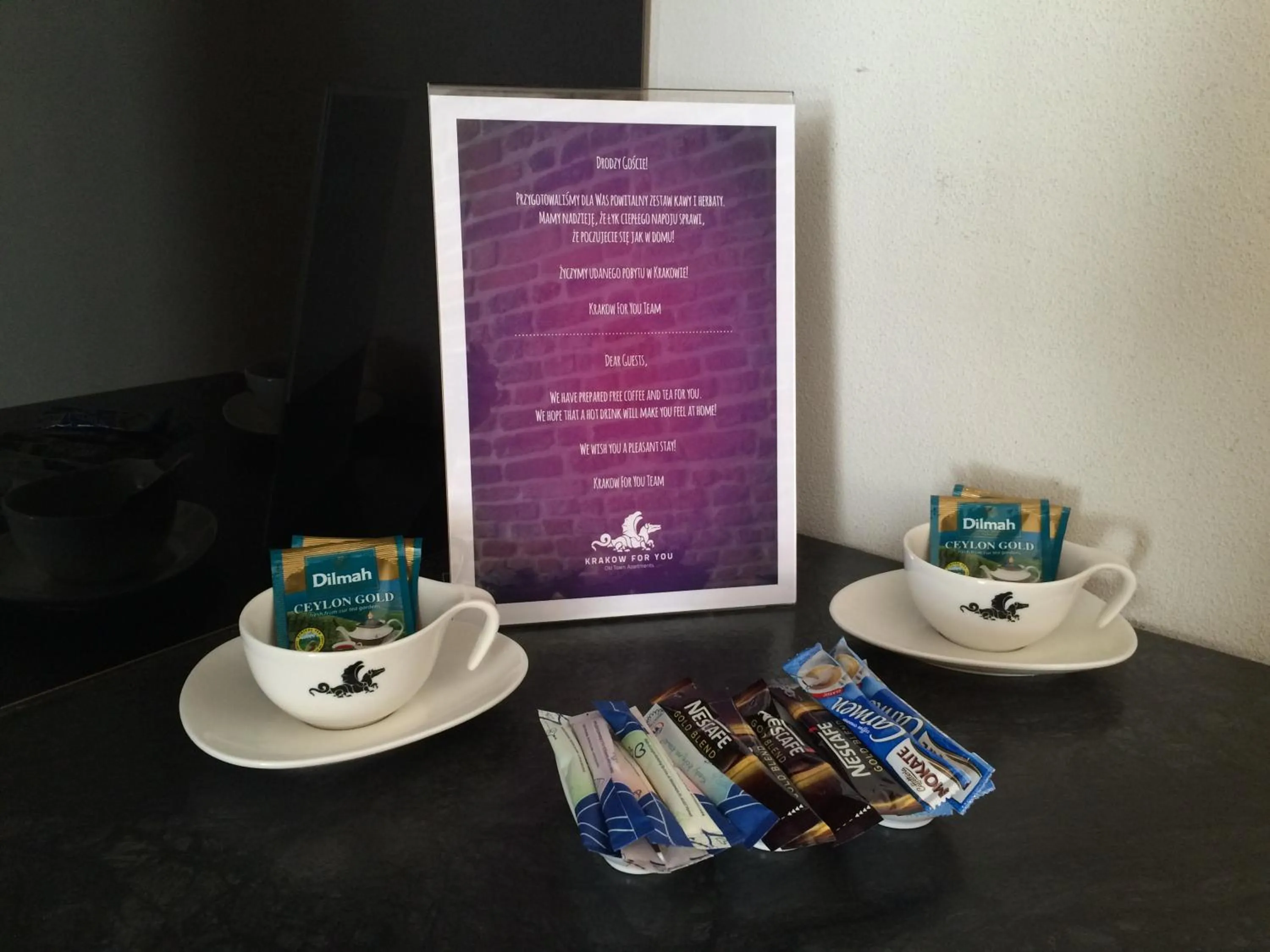 Coffee/tea facilities in Krakow For You Main Square Apartments