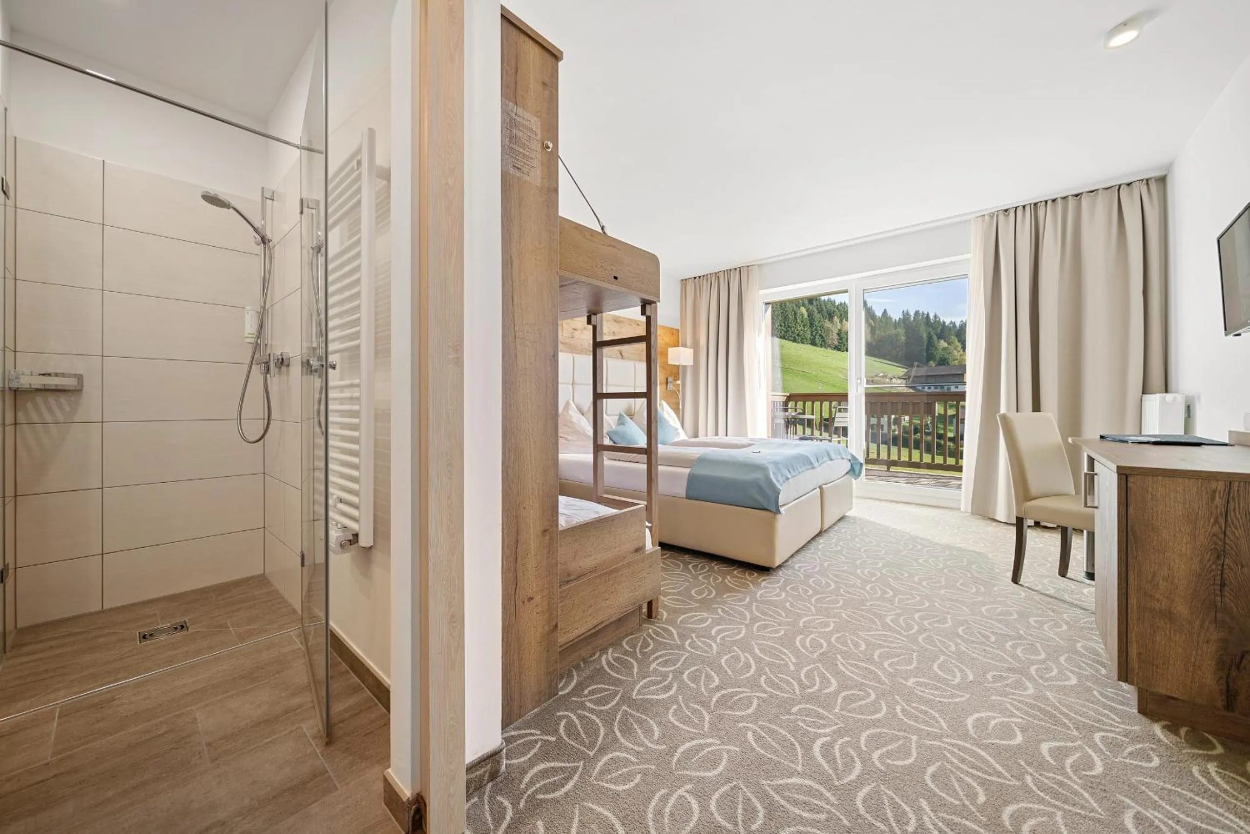 Bed in Landhotel Berger