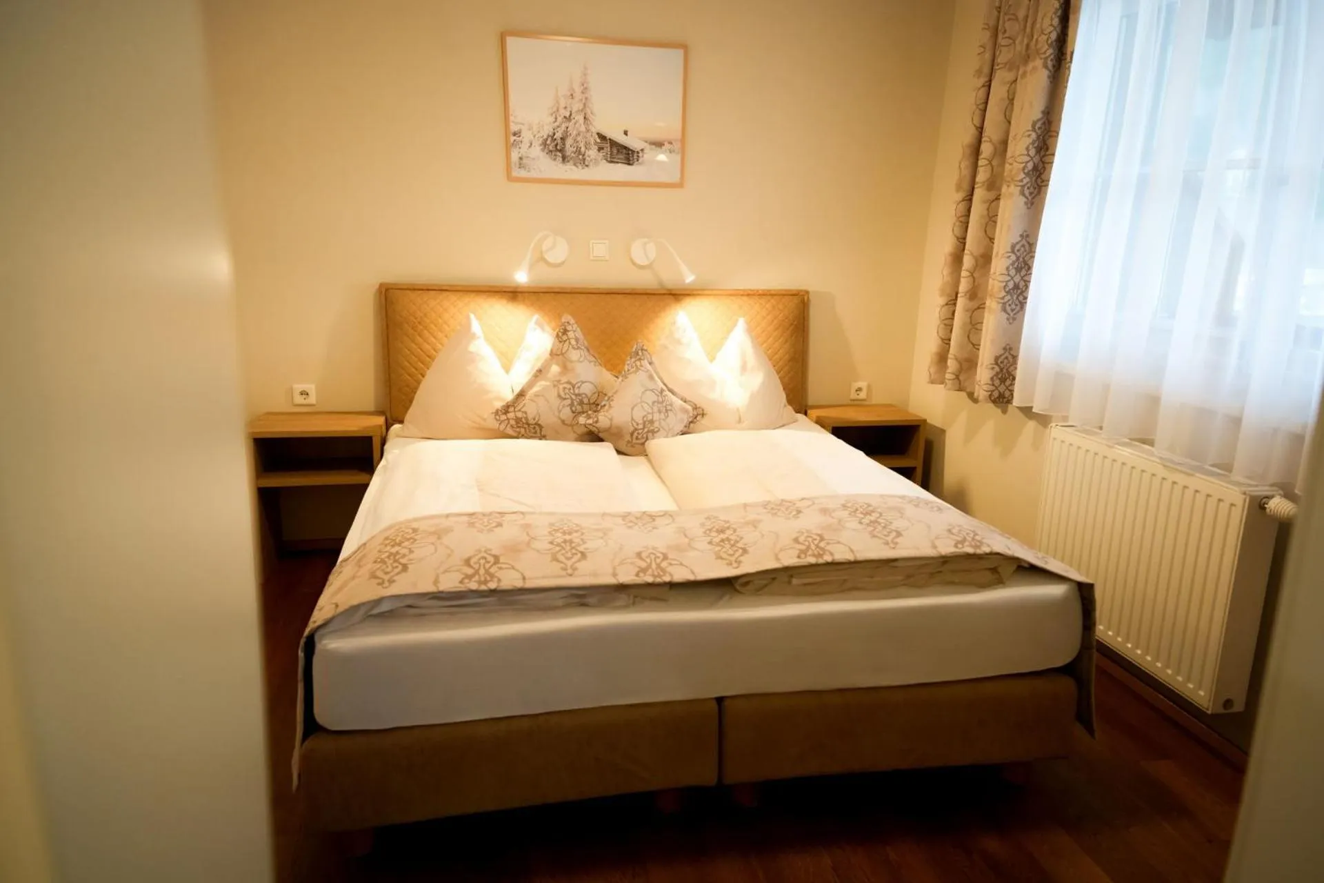 Bed in Landhotel Berger