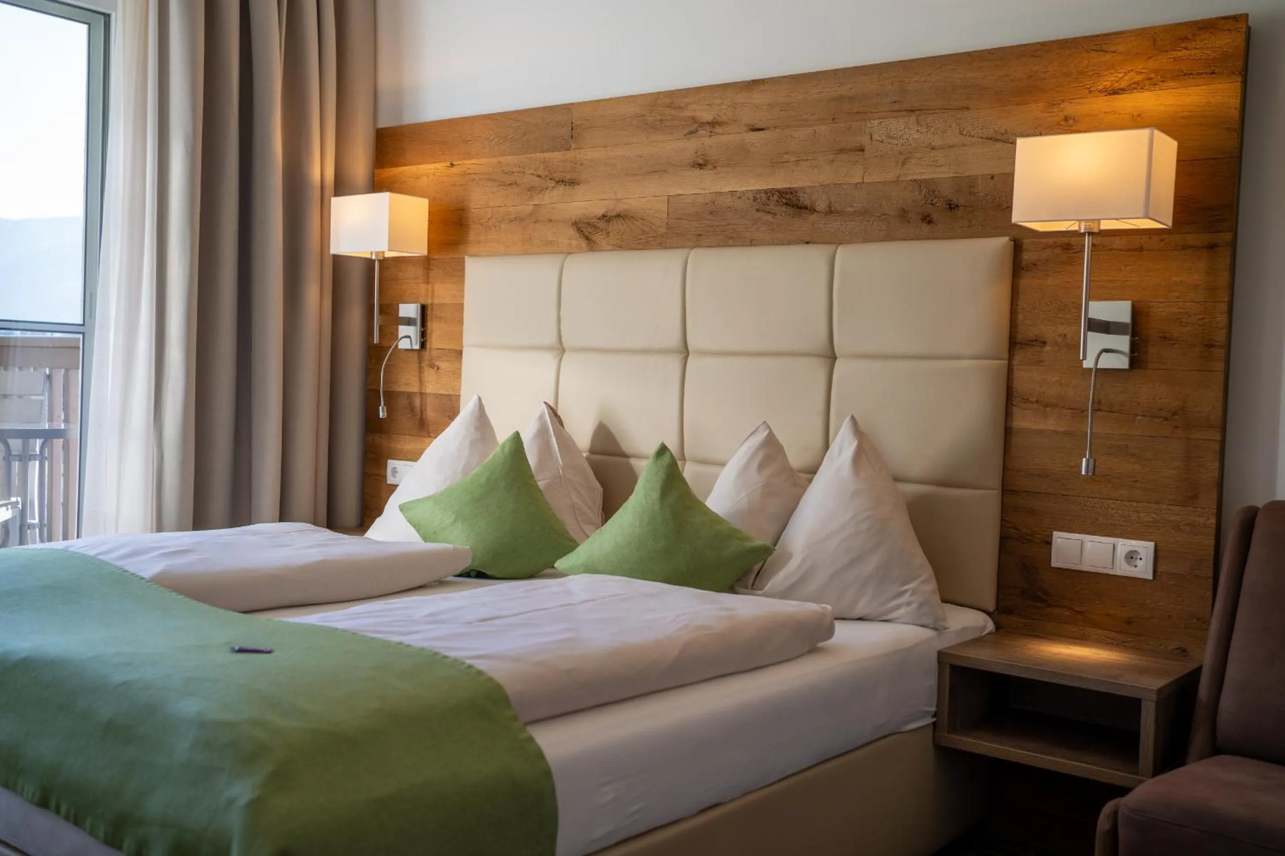 Bed in Landhotel Berger